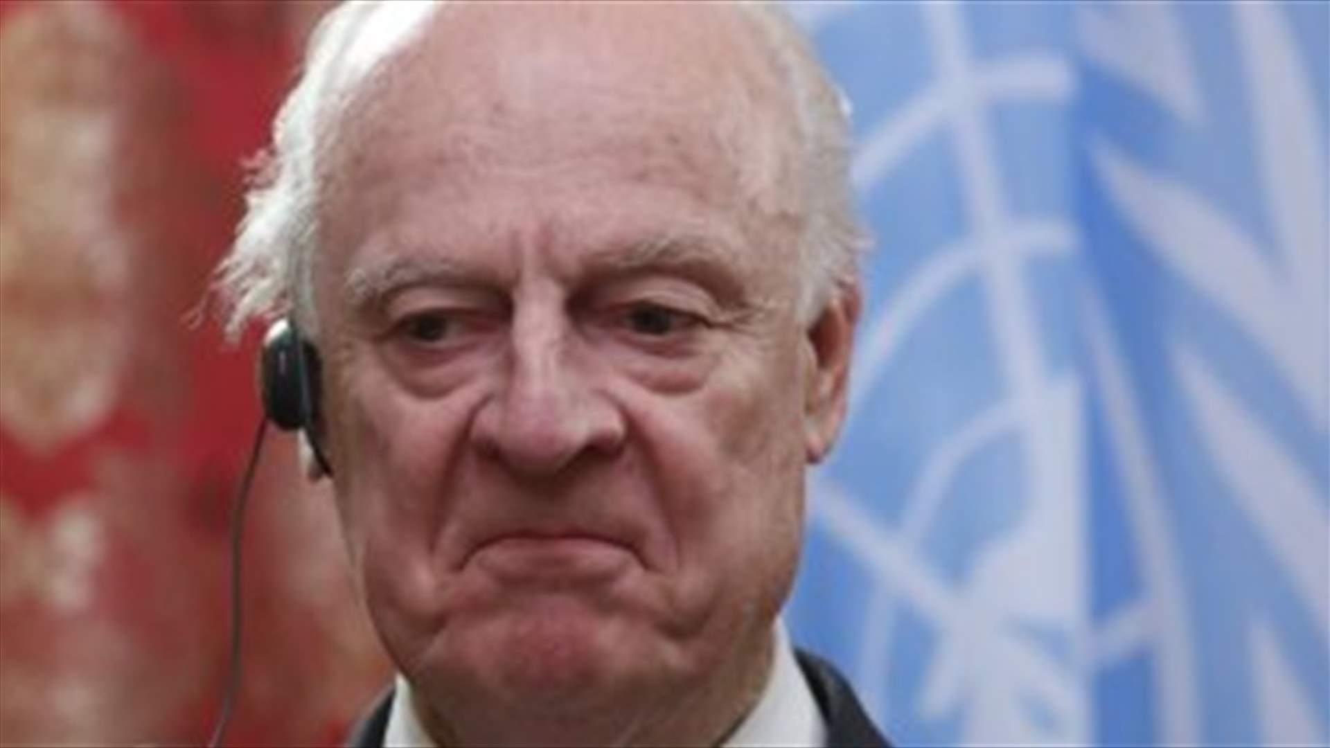دي ميستورا: اجتماع آستانة كان فرصة مهدرة