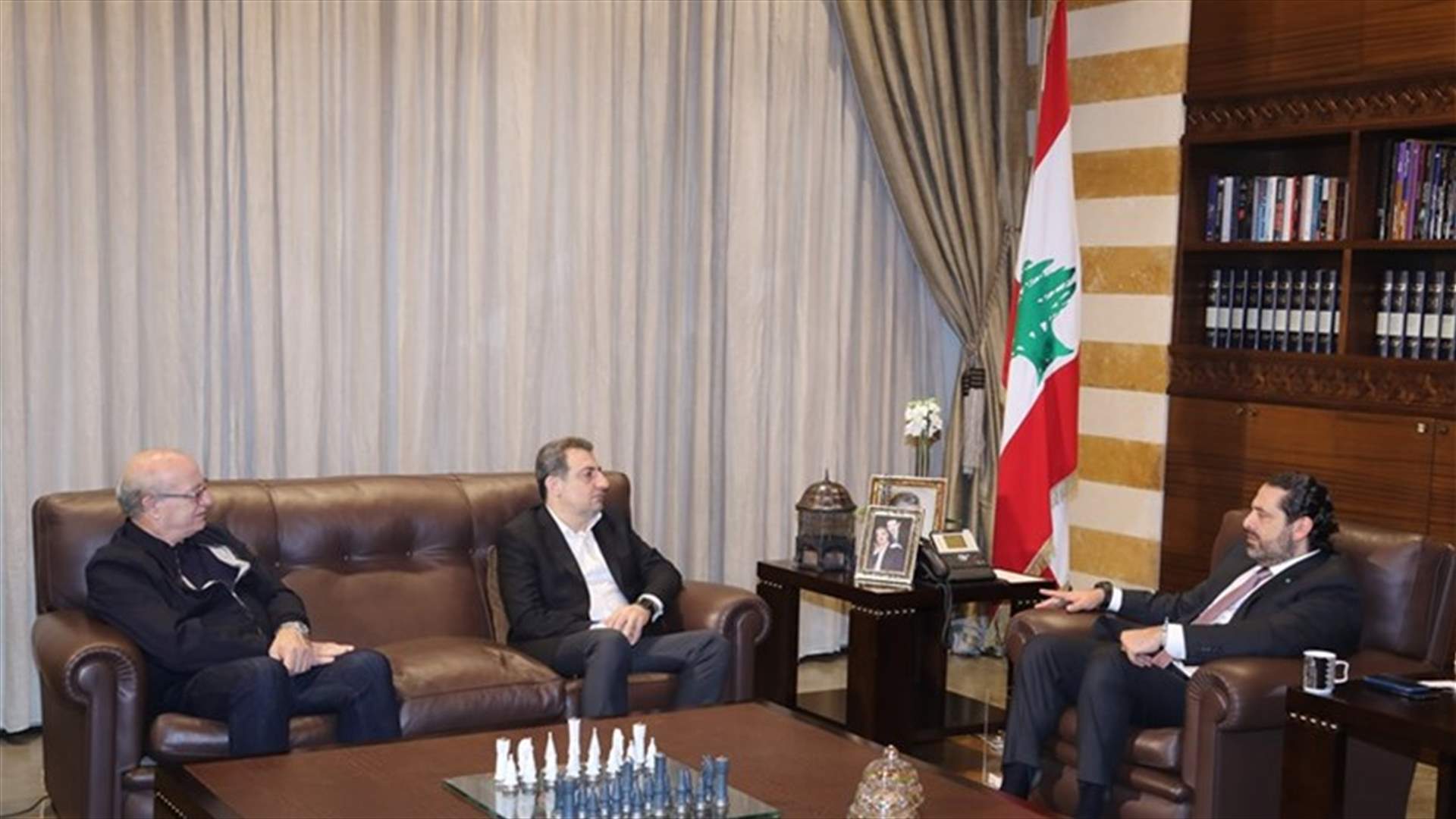 الحريري عرض مع ابو فاعور الاوضاع العامة