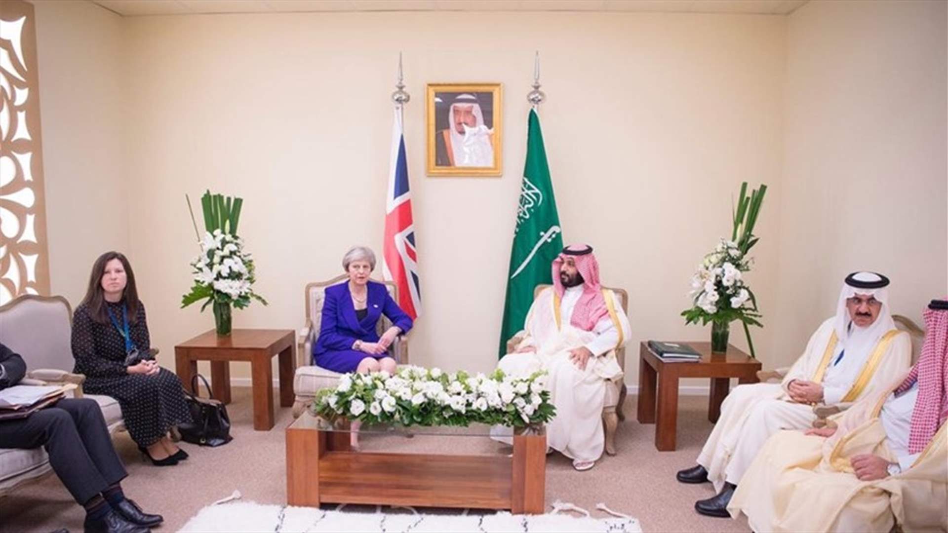 ماي تطلب من بن سلمان اتخاذ إجراءات فيما يتعلق بقضية مقتل خاشقجي
