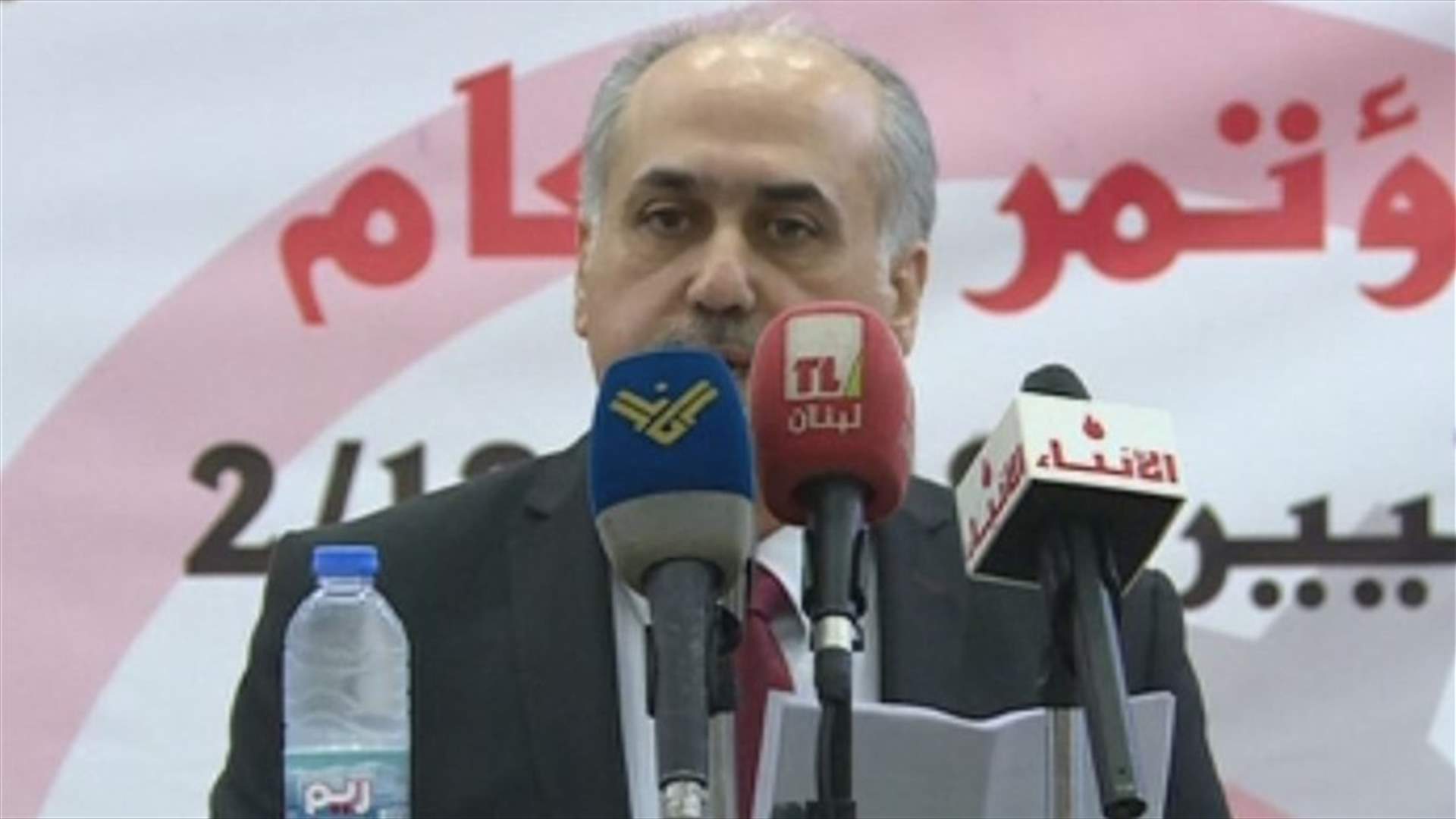 أبو الحسن: لا يجوز الاستمرار بسياسات توتير الشارع وتعريض السلم الاهلي للخطر