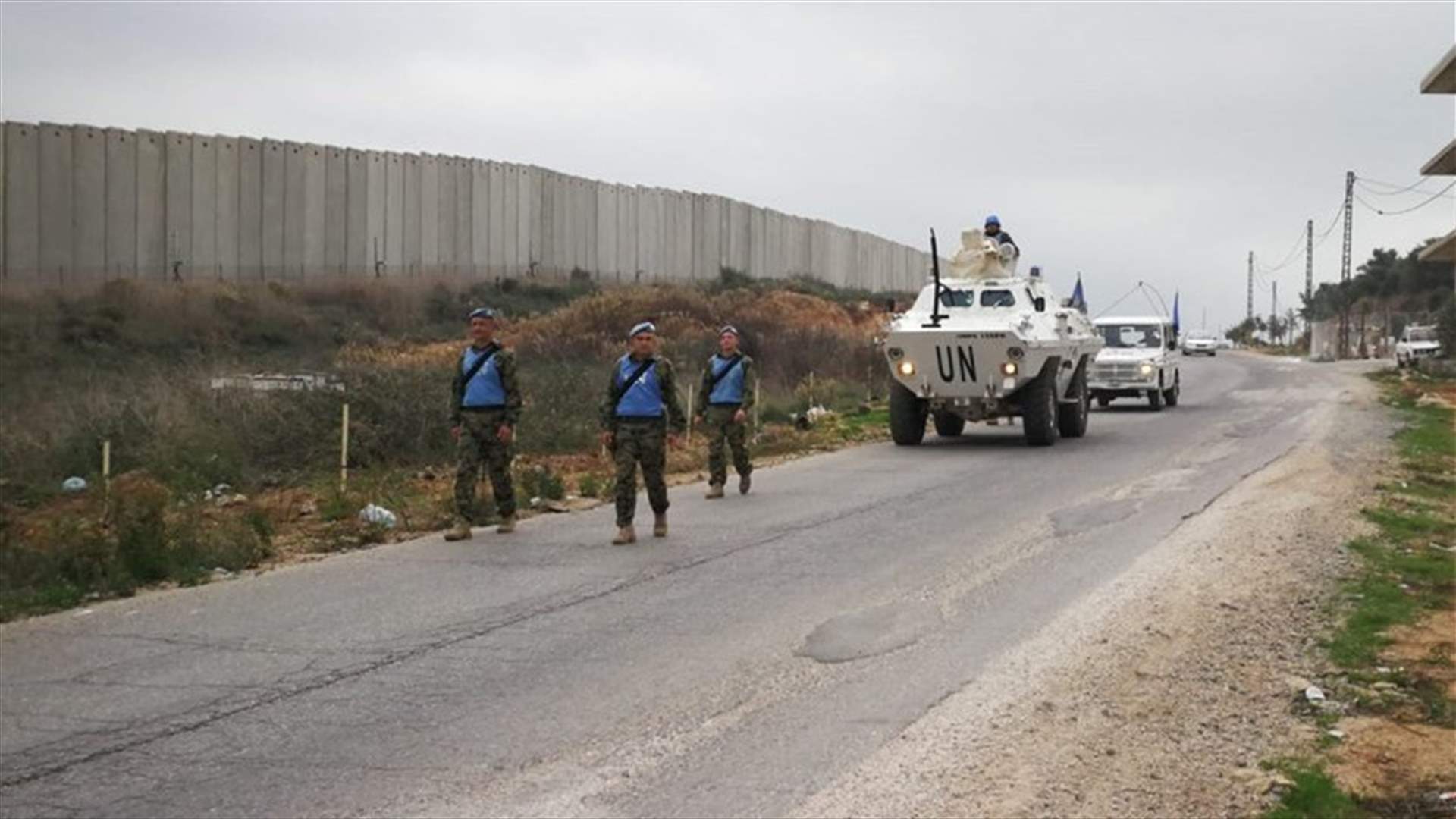 UNIFIL says situation at the borders maintains calm
