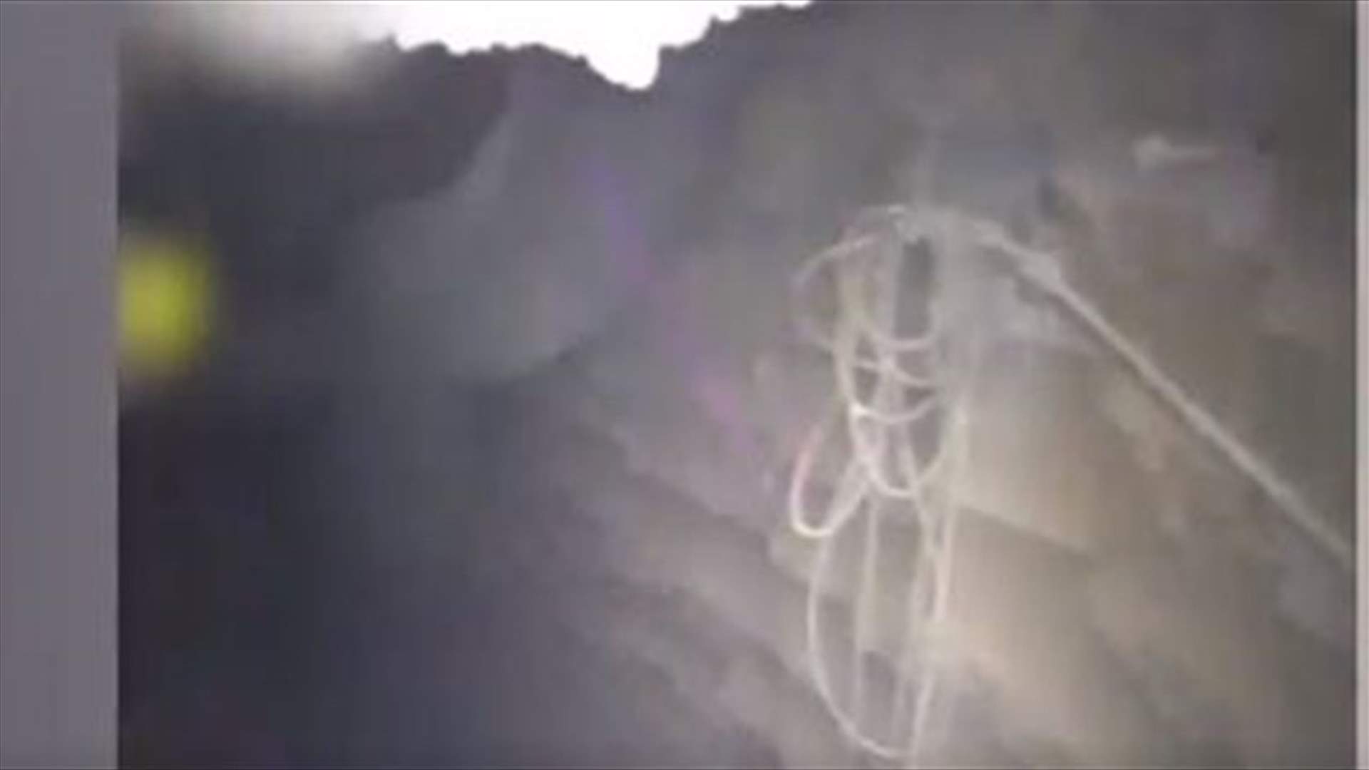 Israeli army posts video, says it shows tunnel dug by Hezbollah that was uncovered today