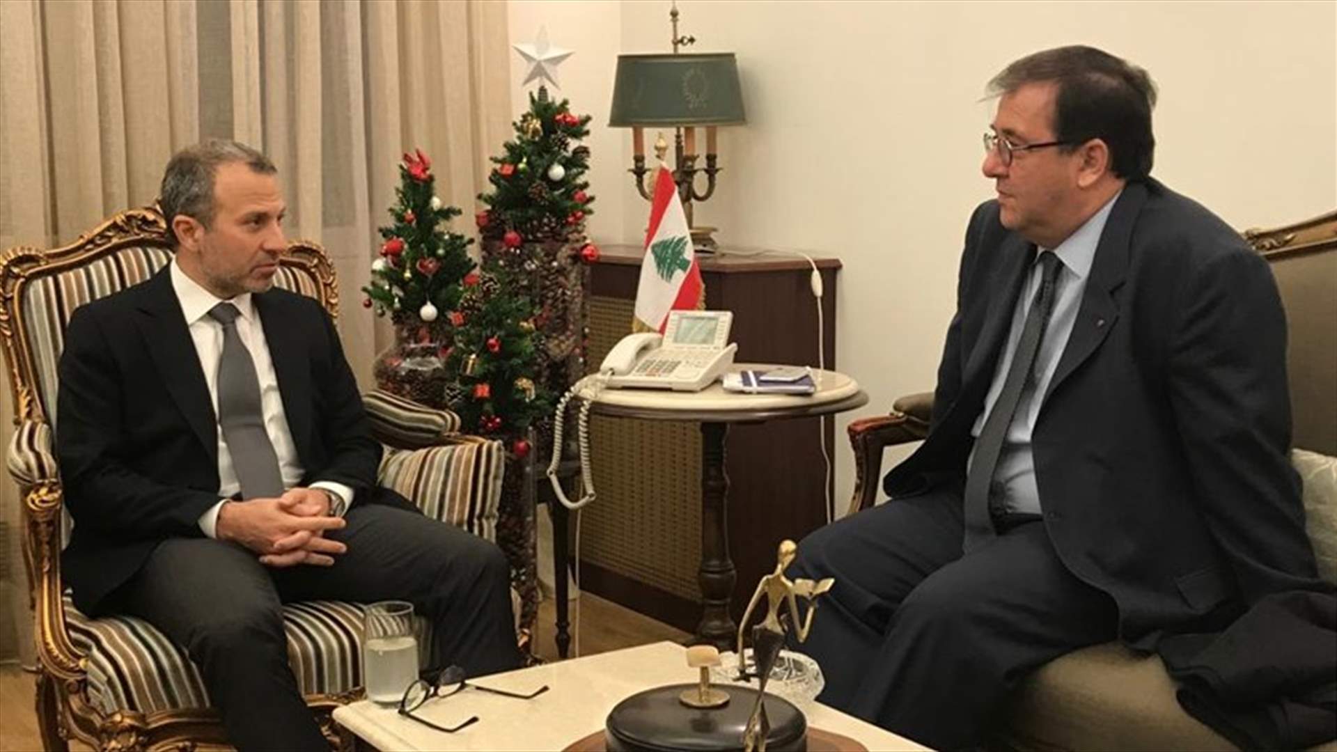 المدير العام لوكالة "الاونروا" لباسيل: نتحضر لسنة جديدة صعبة