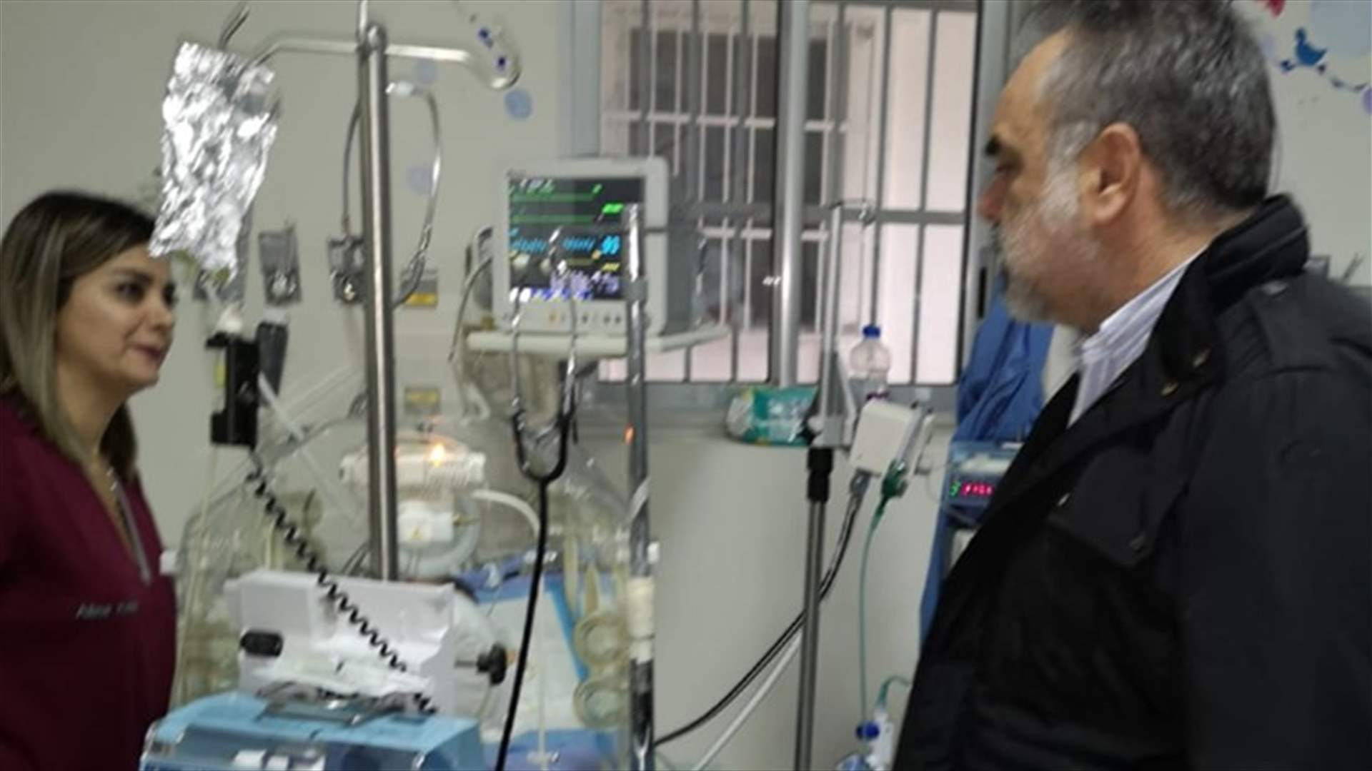 ترزيان يجول في مستشفى الكرنتينا الحكومي ويتسلم سلسلة مطالب