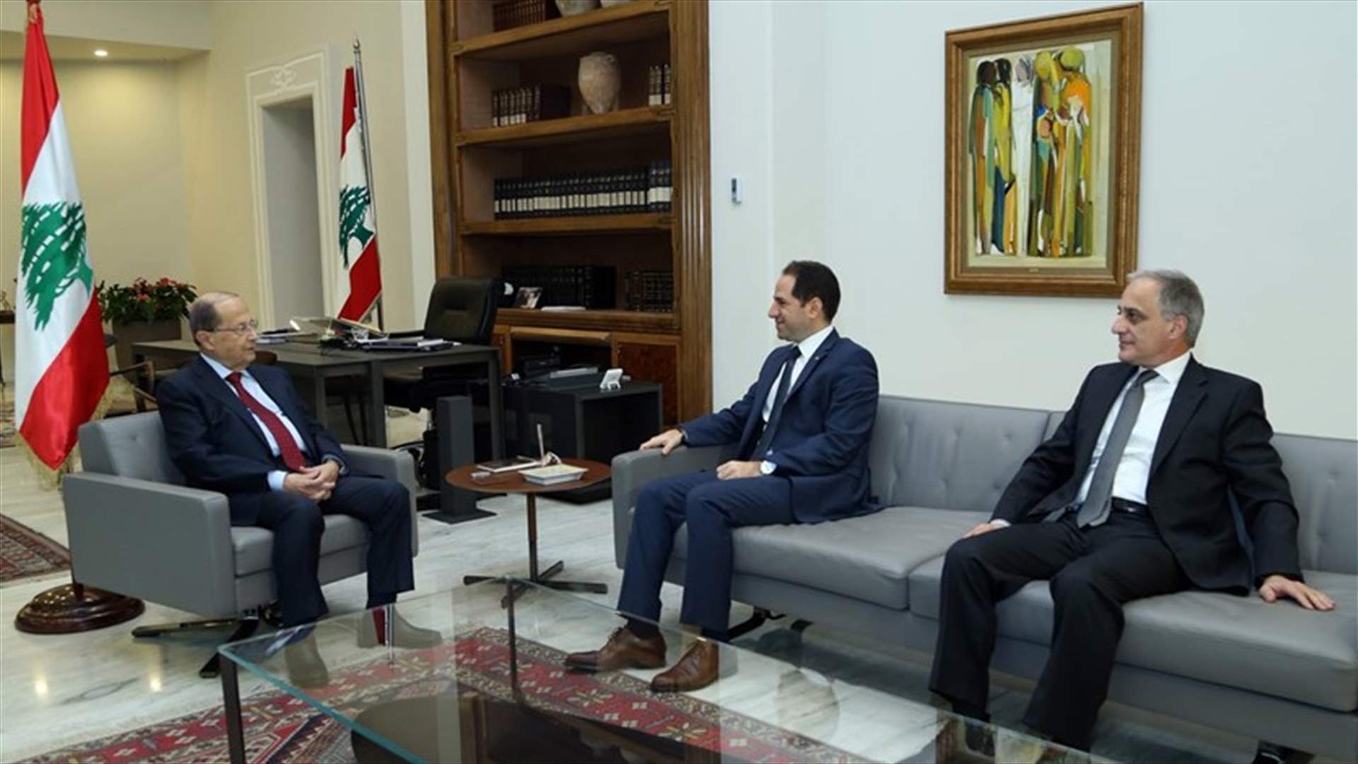 سامي الجميل زار الرئيس عون...