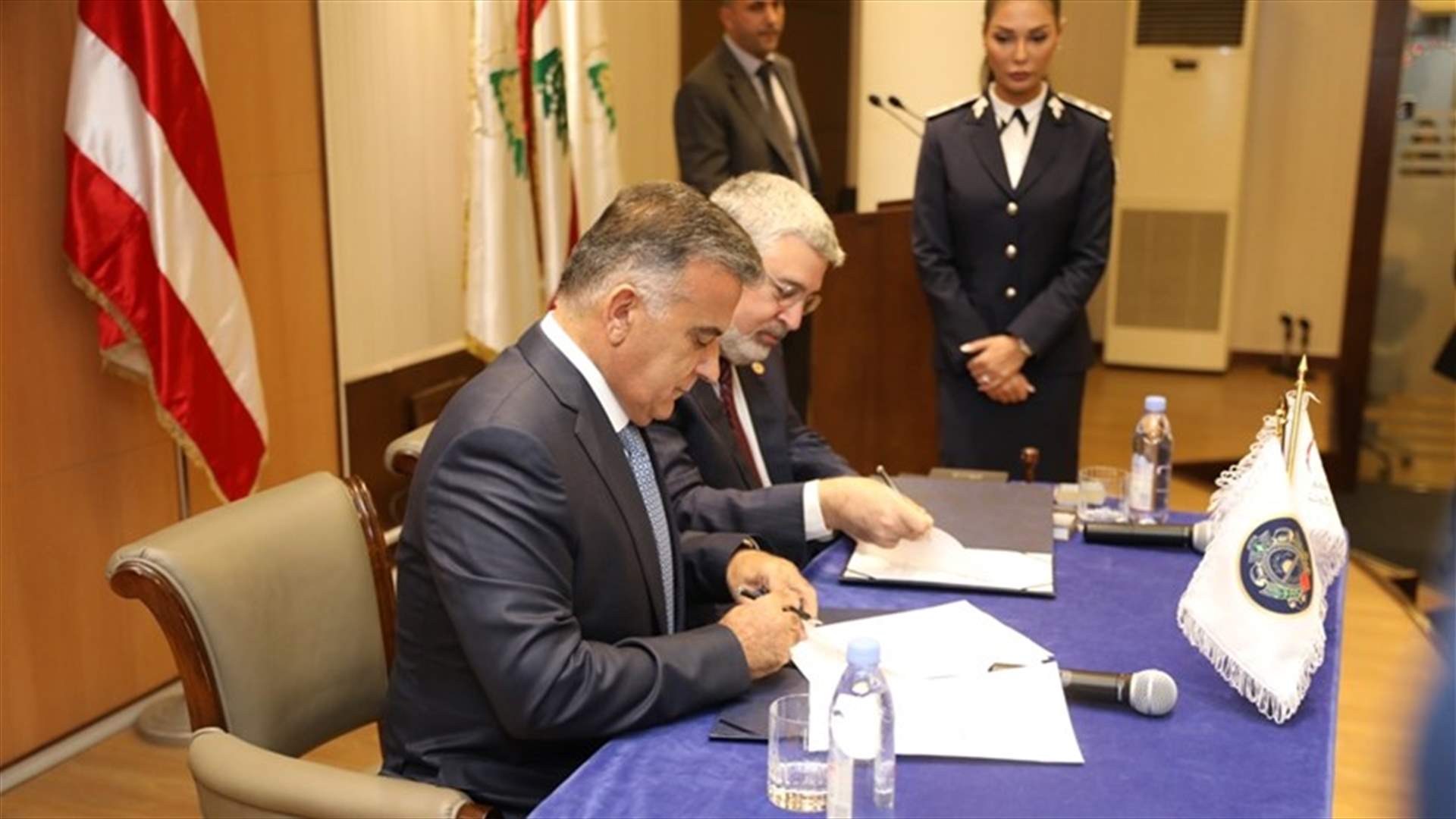 توقيع اتفاقية تعاون أكاديمي بين الامن العام والجامعة الأميركية