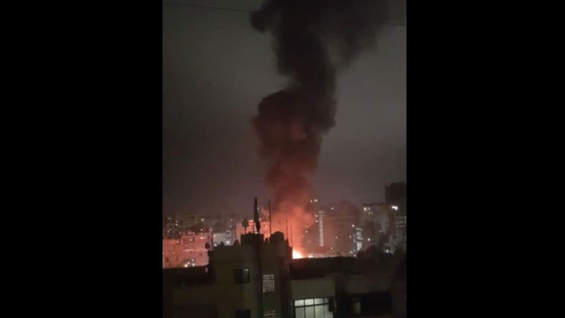 انفجار مولد كهربائي في الضاحية الجنوبية (صور)