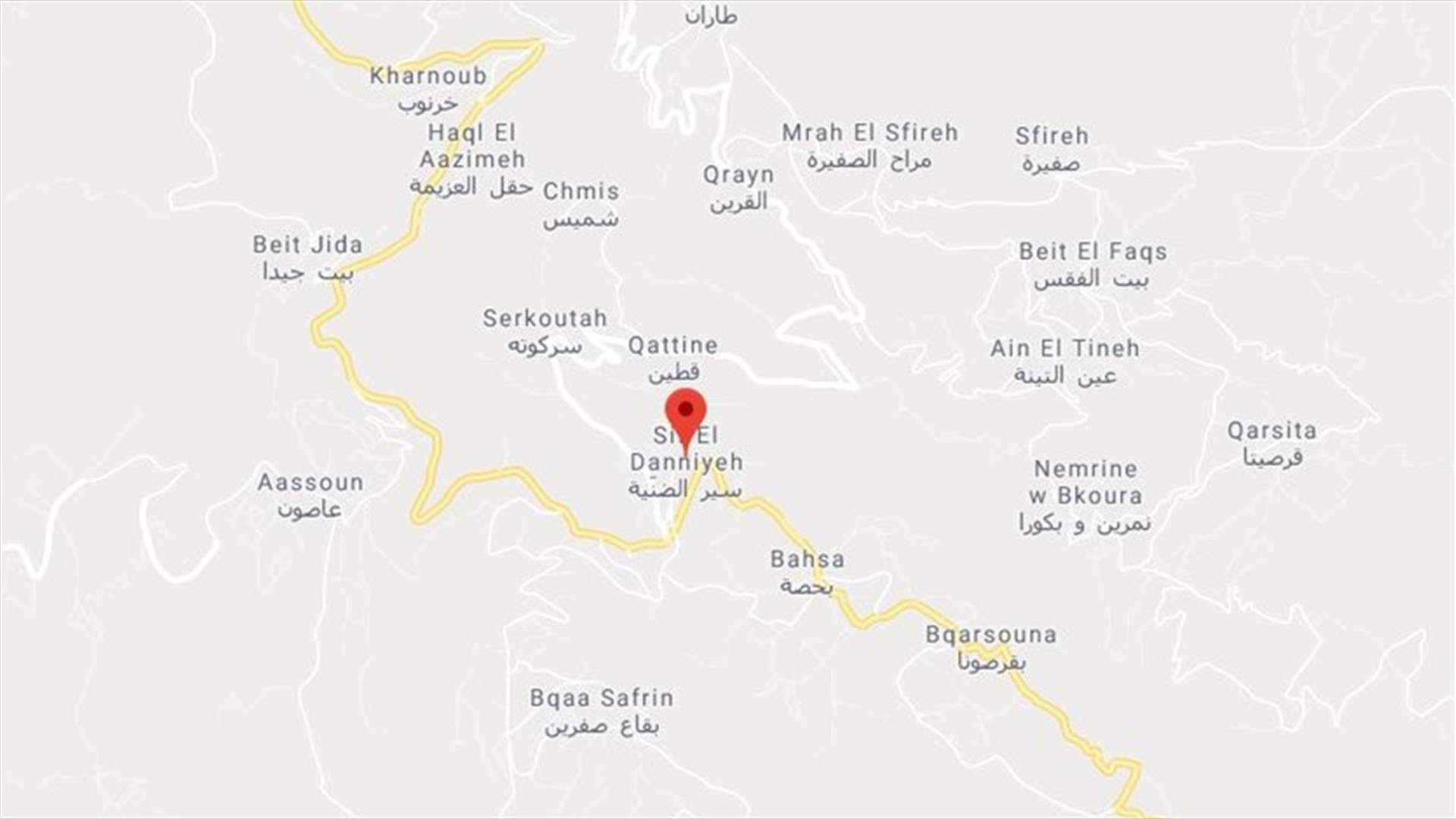 سقوط ابن الـ12 عامًا من أحد الأبنية في سير- الضنية