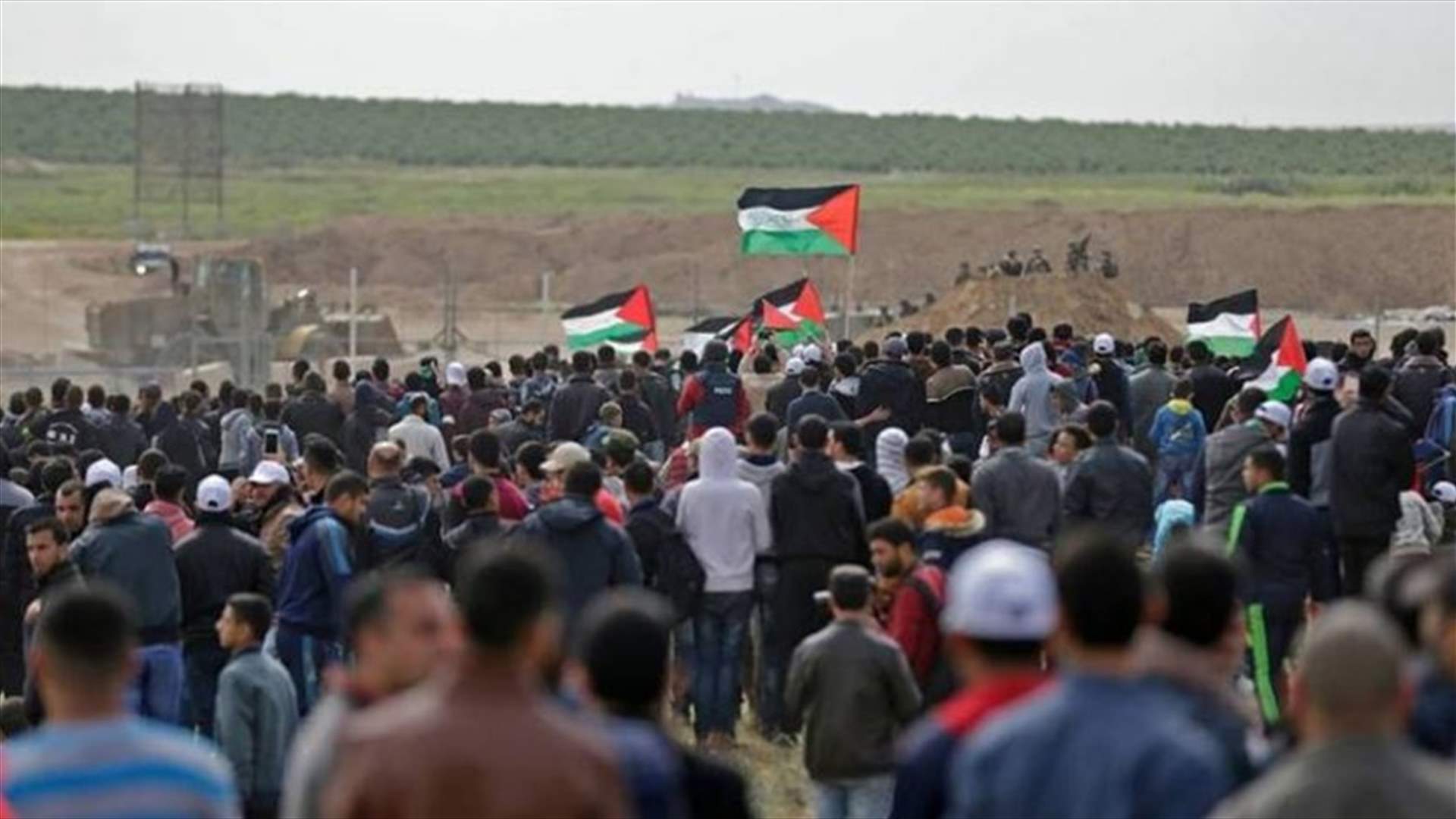 وفاة طفل فلسطيني بعد اصابته خلال مواجهات على حدود غزة