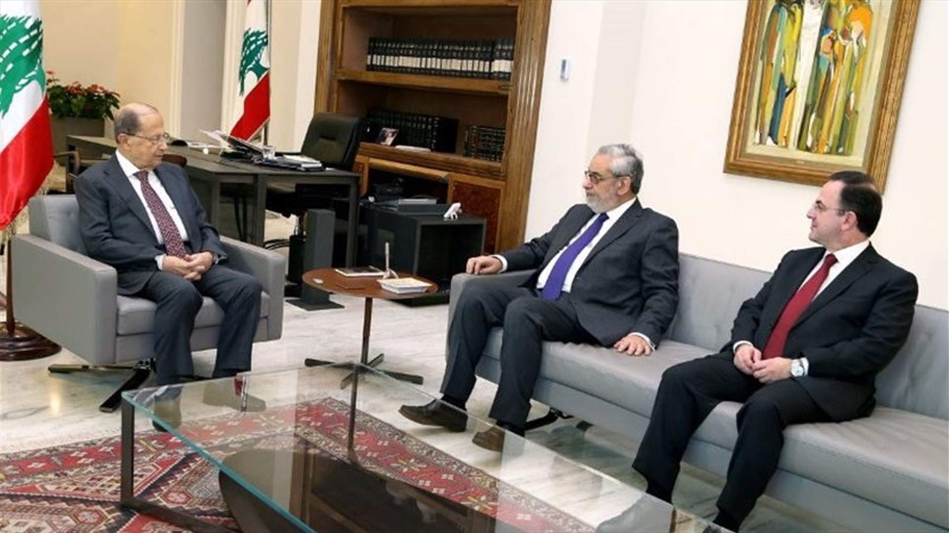 President Aoun, Tashnag delegation discuss cabinet formation
