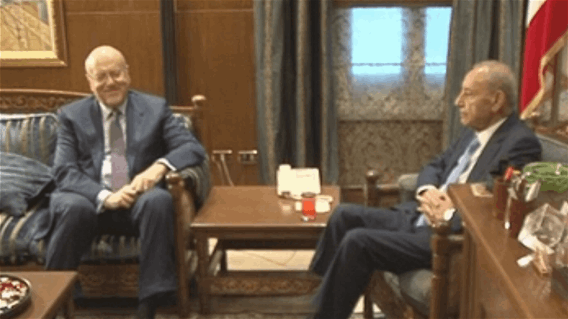 ميقاتي من عين التينة: كفى مكابرة