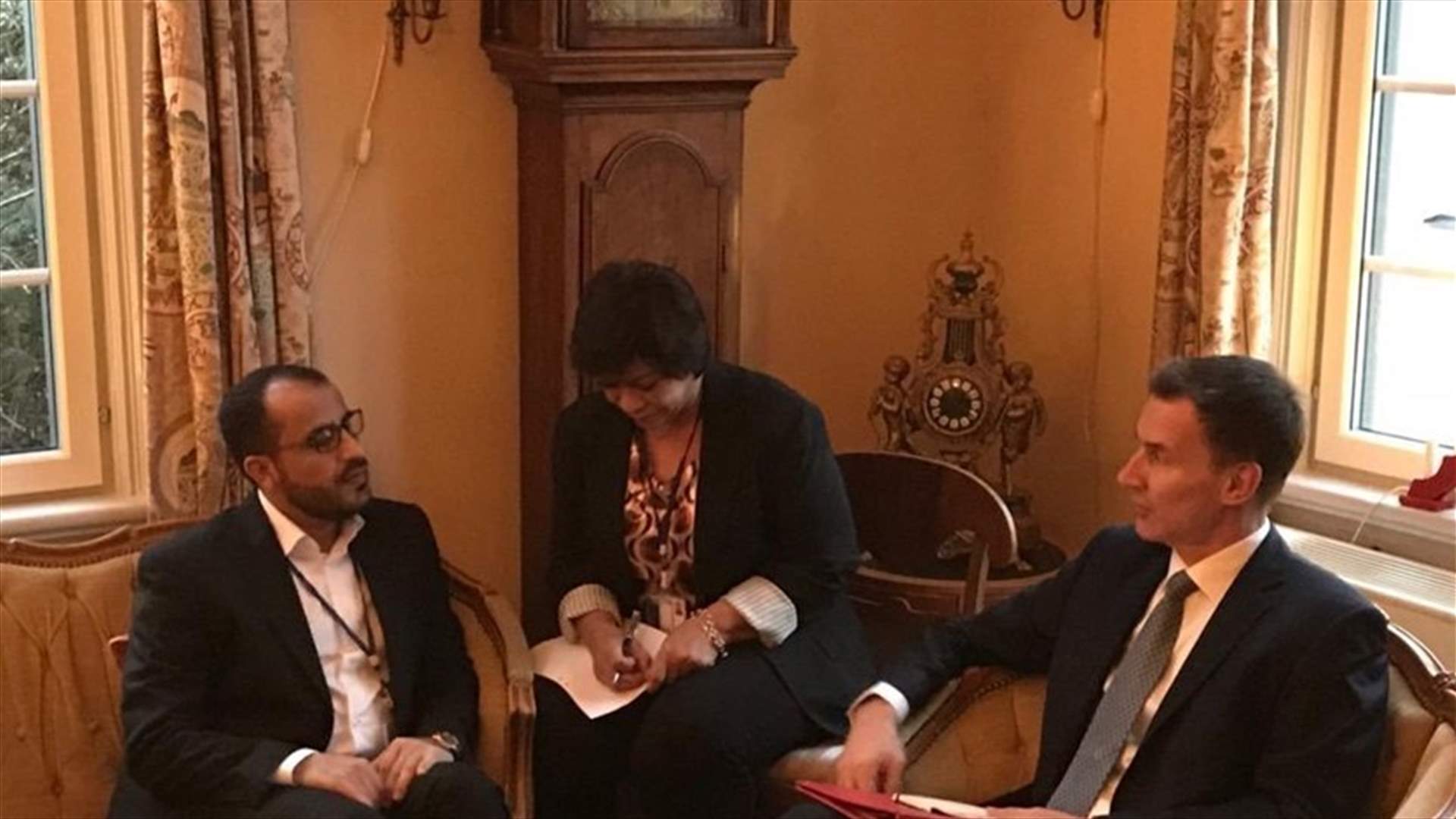 وزير خارجية بريطانيا التقى المتمردين اليمنيين في السويد لأول مرة منذ بداية الحرب
