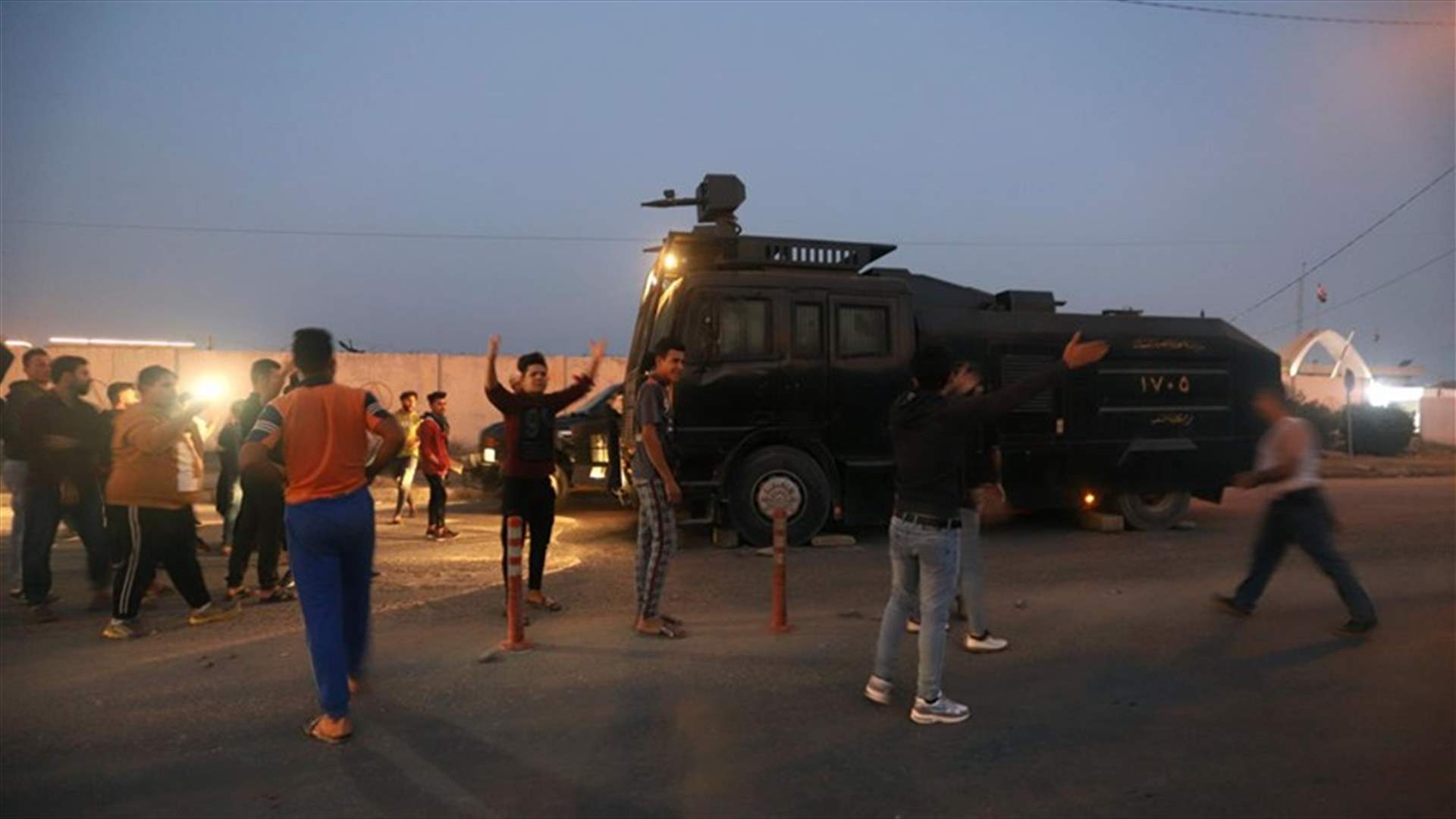 Police fire live rounds to disperse protest in Iraq's Basra