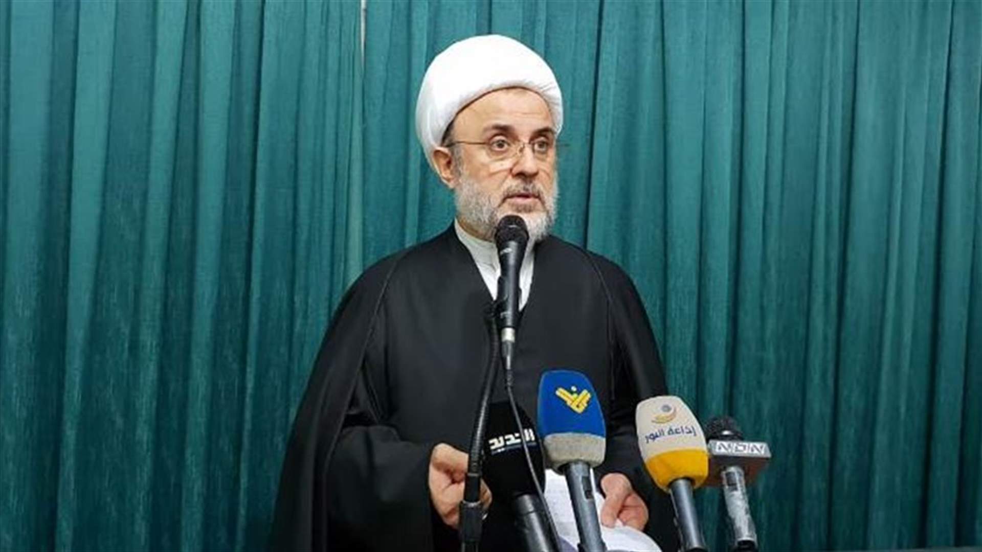 قاووق: علاقة حزب الله برئيس الجمهورية هي بأحسن حال