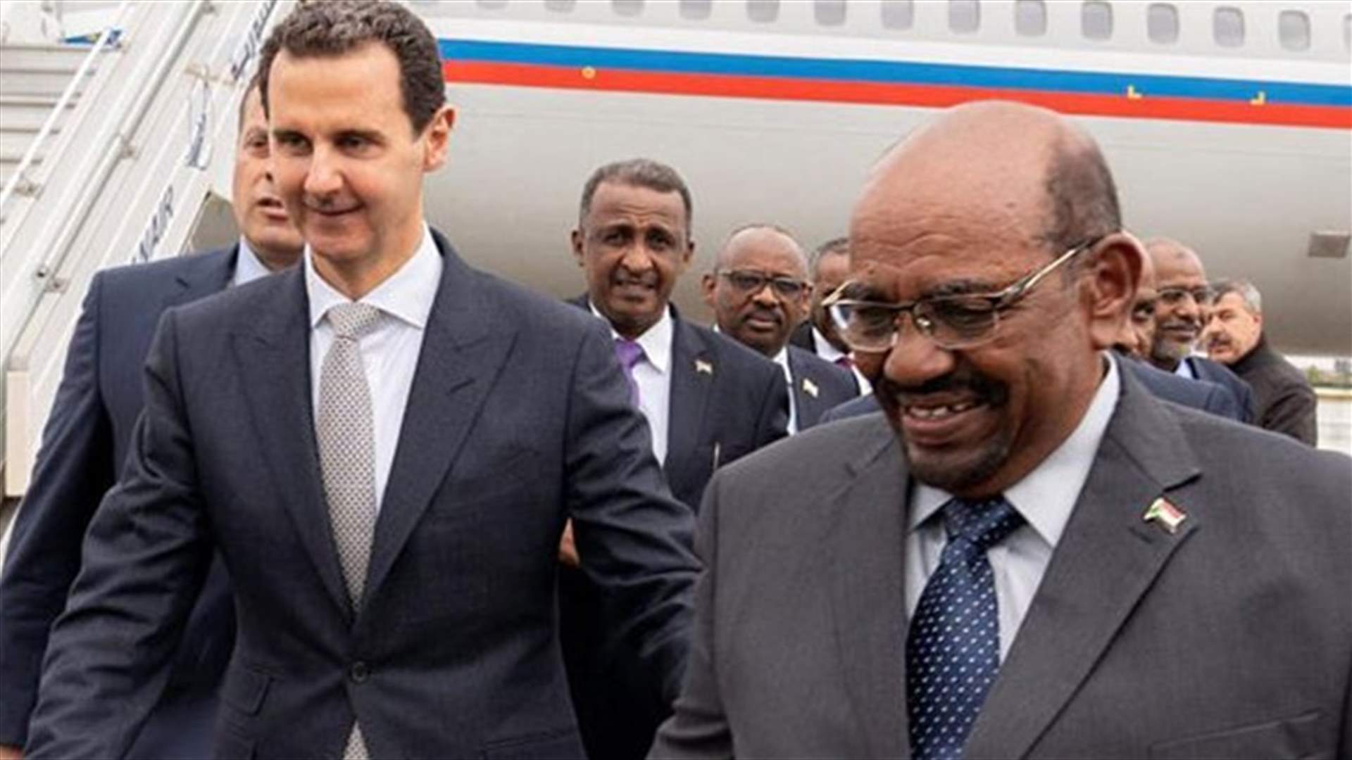 الأسد استقبل الرئيس السوداني... ماذا دار بالمحادثات؟