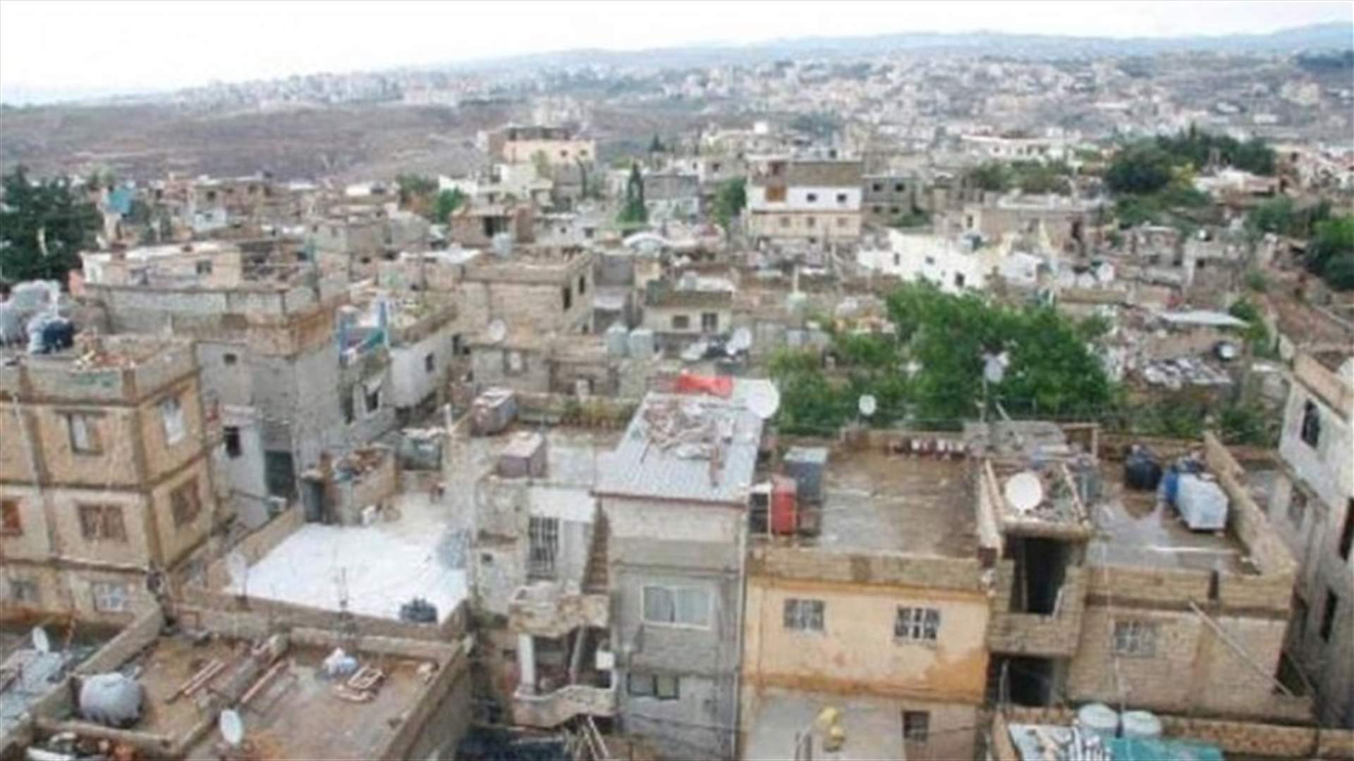 إنفجار قنبلة في مخيم المية ومية