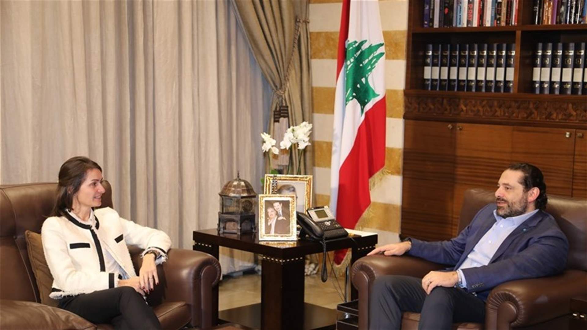 لاسن نقلت للحريري الموقف الاوروبي من الاستحقاق الحكومي...