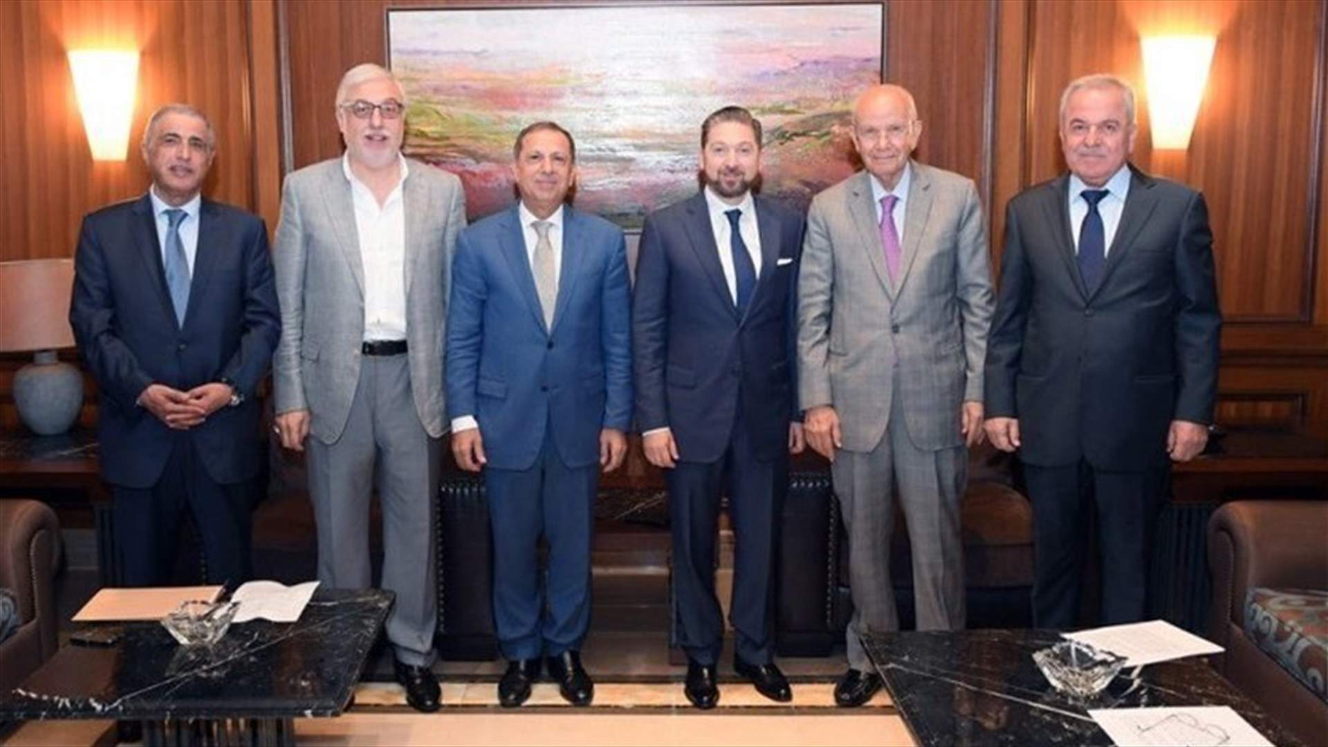 Meeting held between Hassan Al-Khalil and ‘Consultative Gathering’ members
