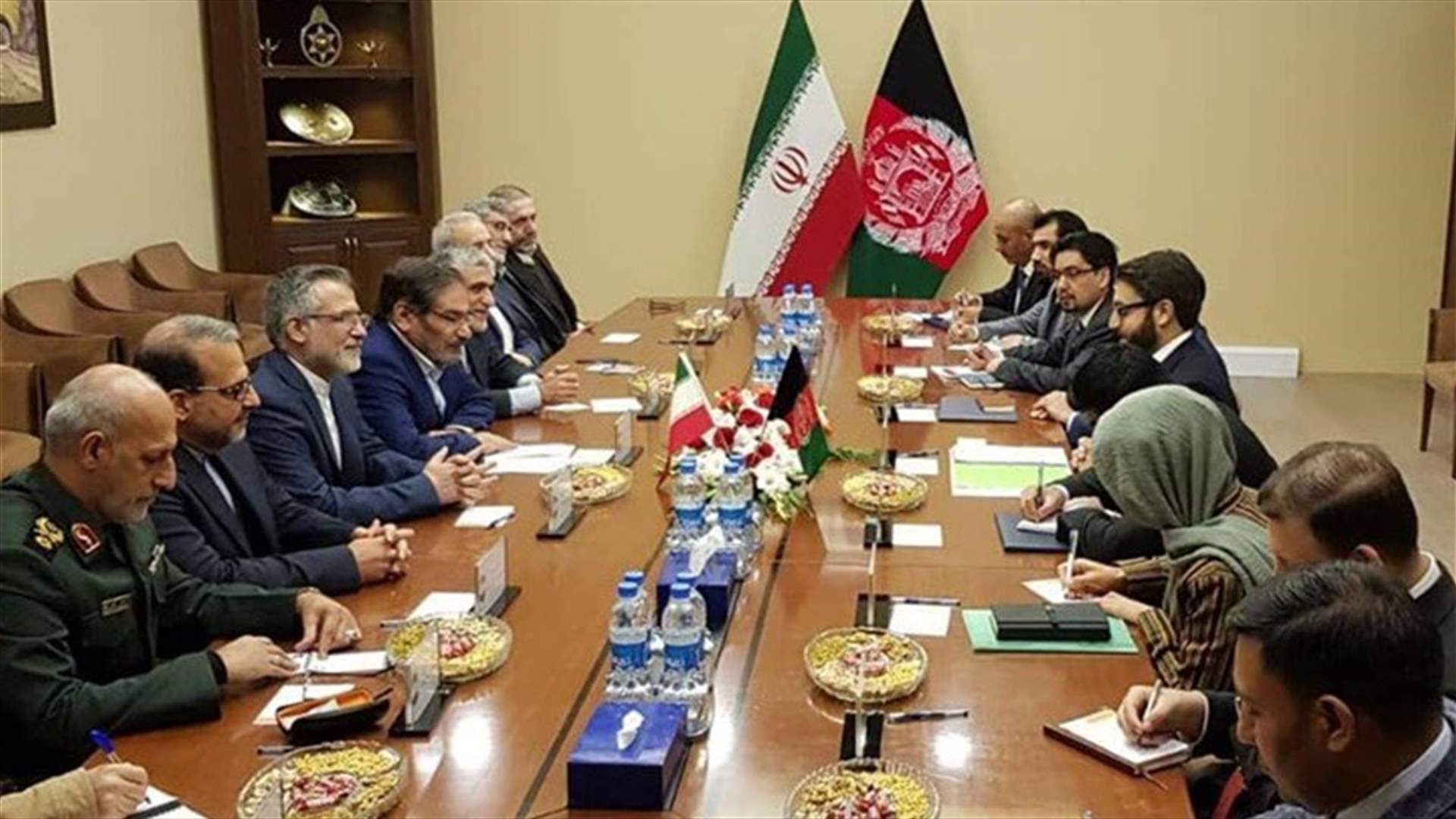 محادثات بين ايران وحركة طالبان الأفغانية