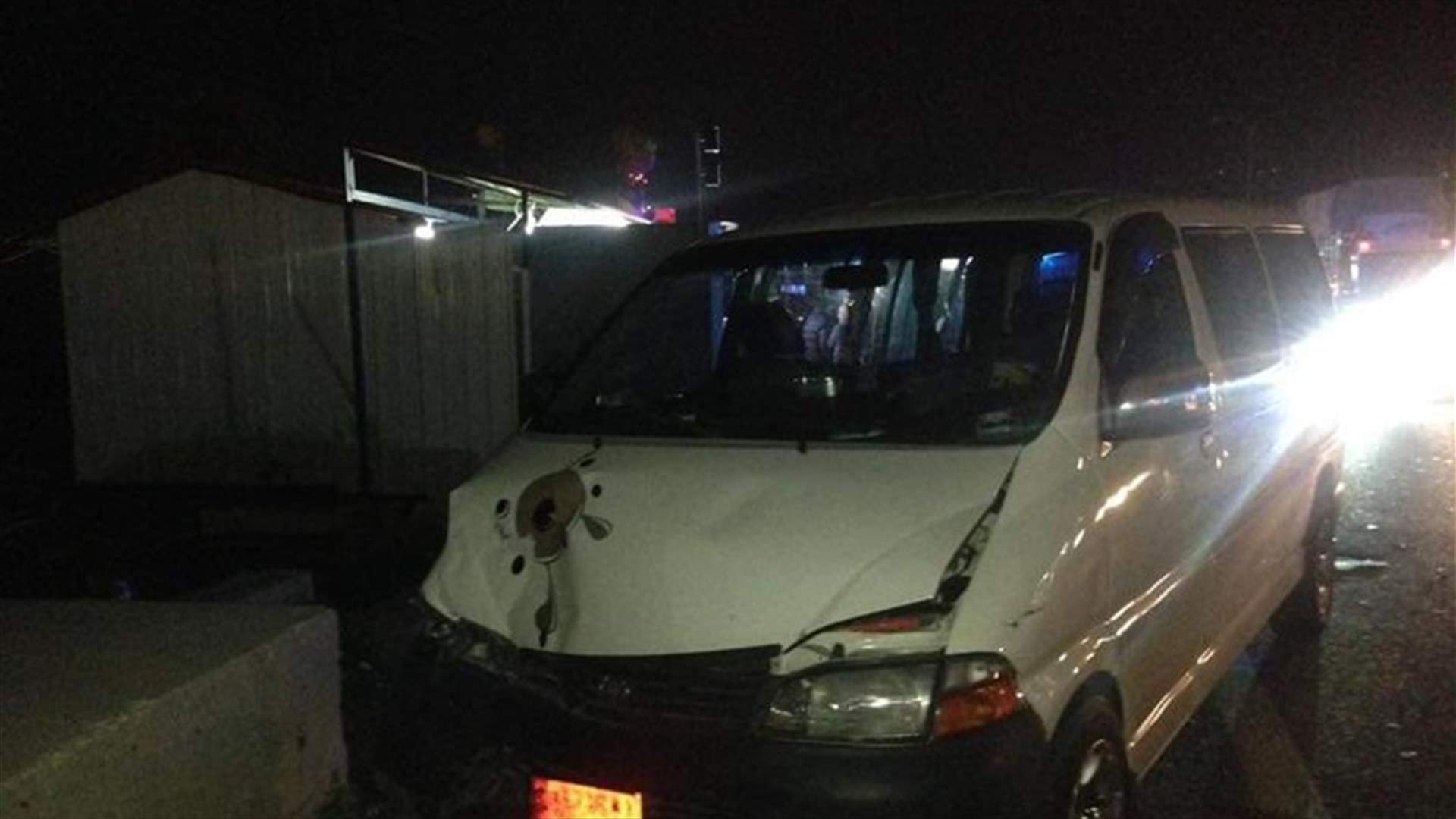 3 جرحى في حادث سير على المسلك الغربي لأوتوستراد الصفرا