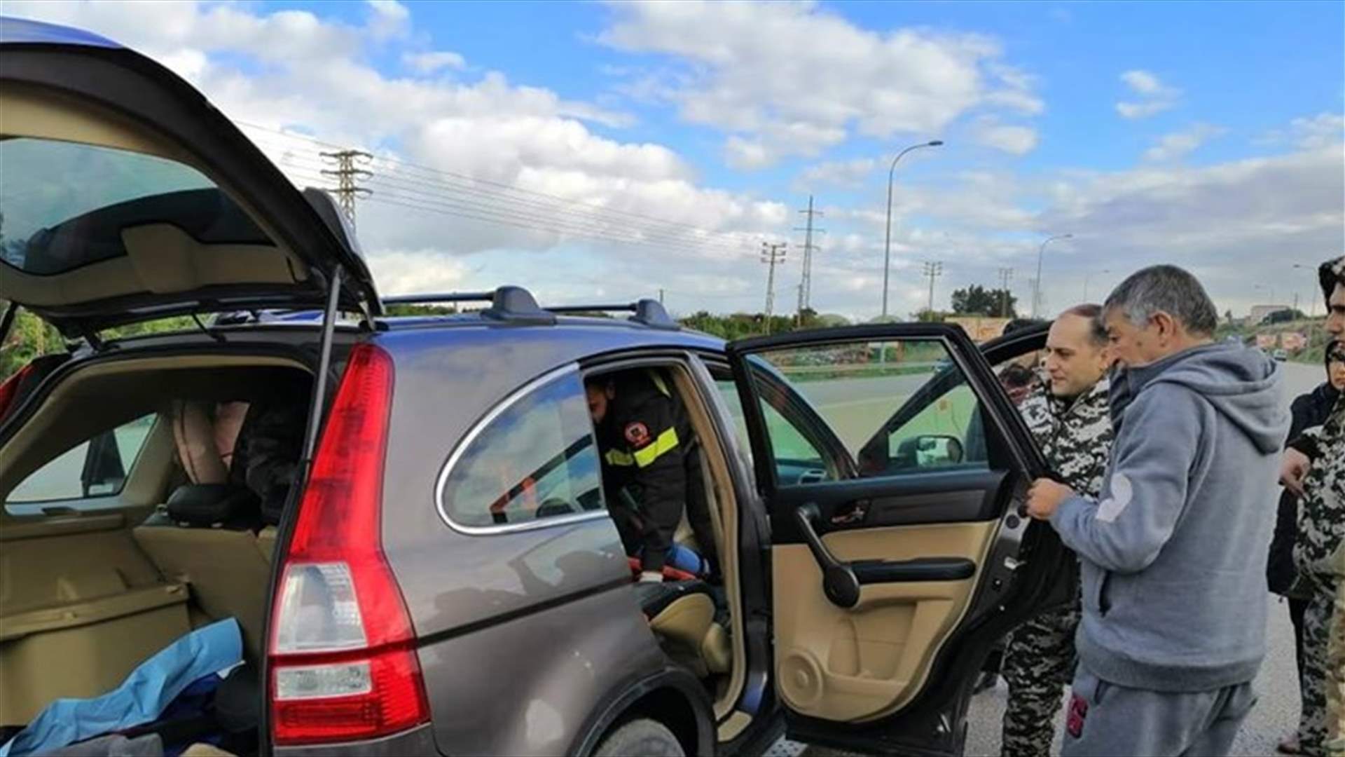 جريحة جرّاء حادث سير على اوتوستراد صور - صيدا (صور)