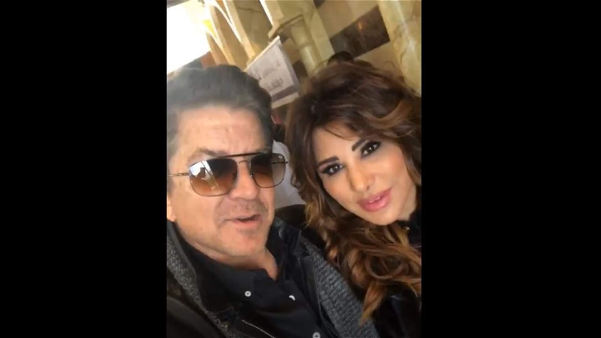 وليد توفيق يتغزّل بنجوى وهي تردّ "إنتَ حبيب قلبي"