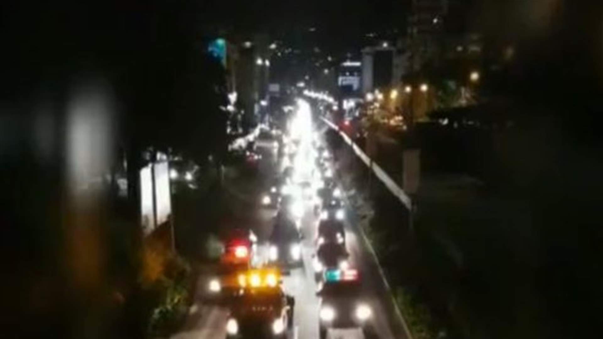 هكذا خففت دوريات قوى الامن سرعة السير ليلة رأس السنة للحد من الحوادث (فيديو)
