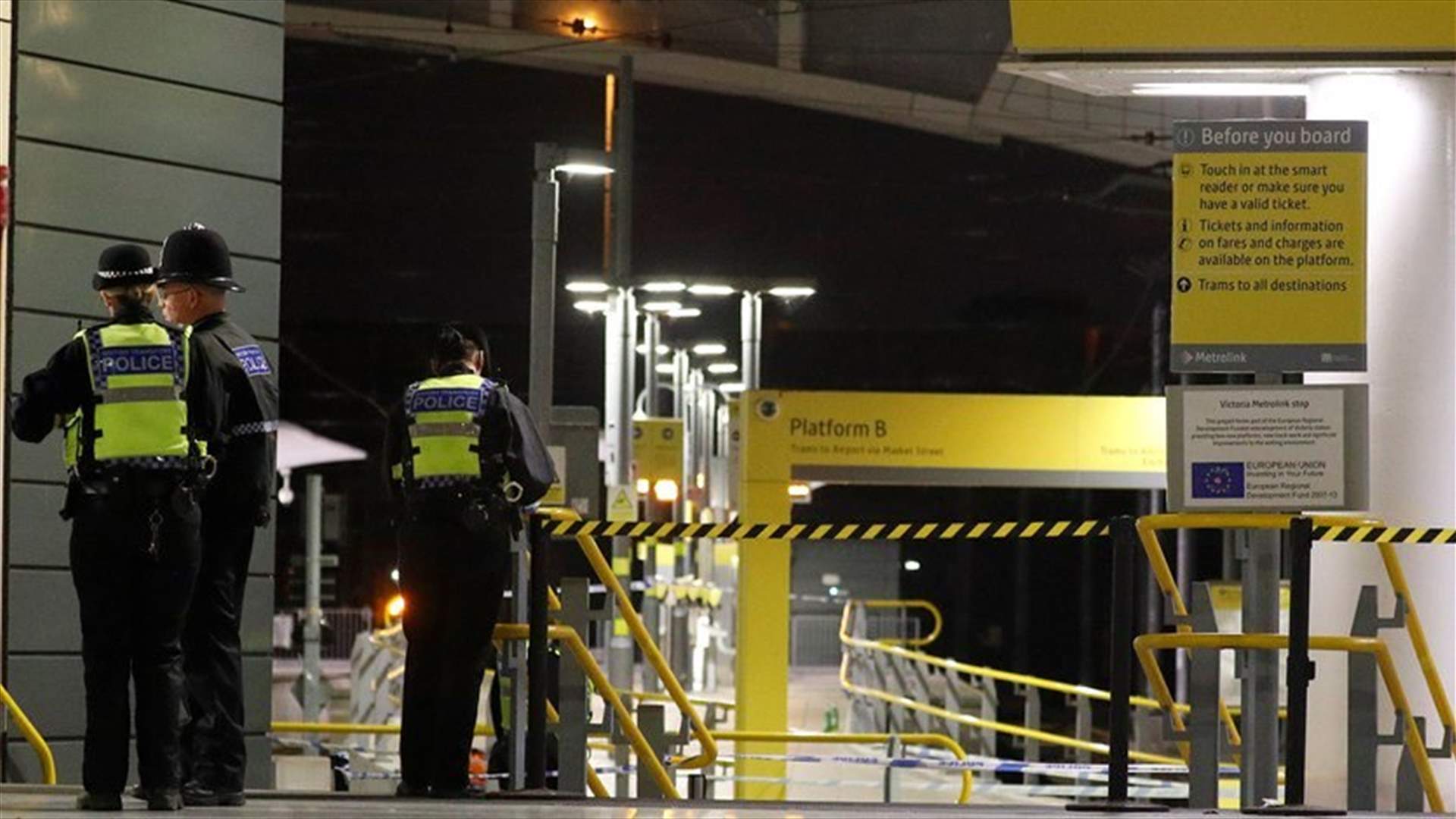 UK counter-terrorism police probe New Year's Eve stabbings in Manchester