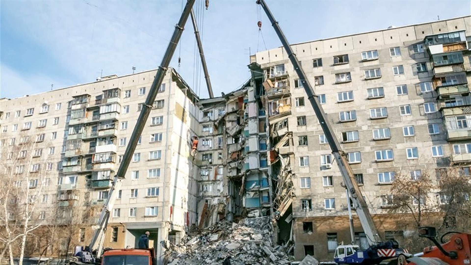Death toll jumps to 37 in Russian apartment block collapse - agencies