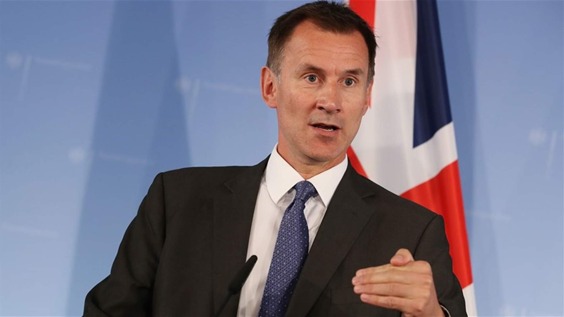 UK foreign minister Hunt: Syria's Assad will be around for a while