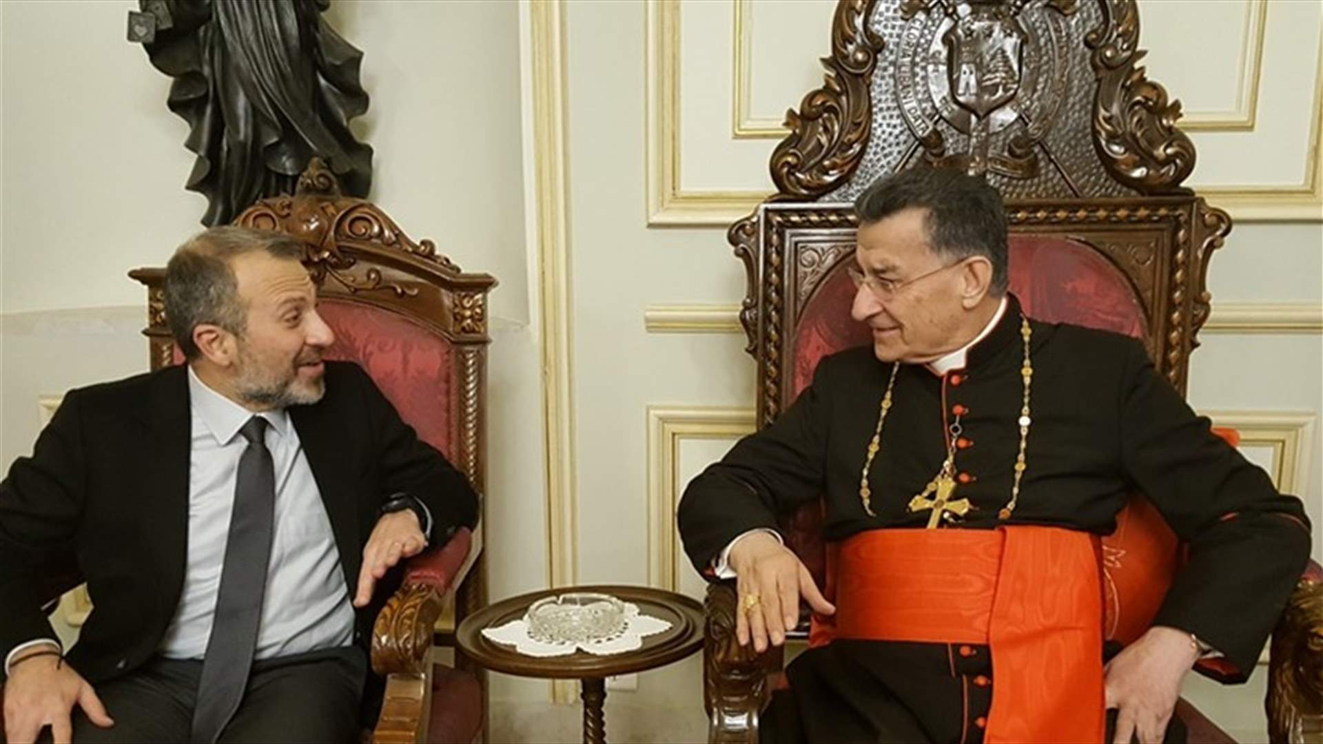 Bassil from Bkerke: We do not link Cabinet formation with any other entitlement