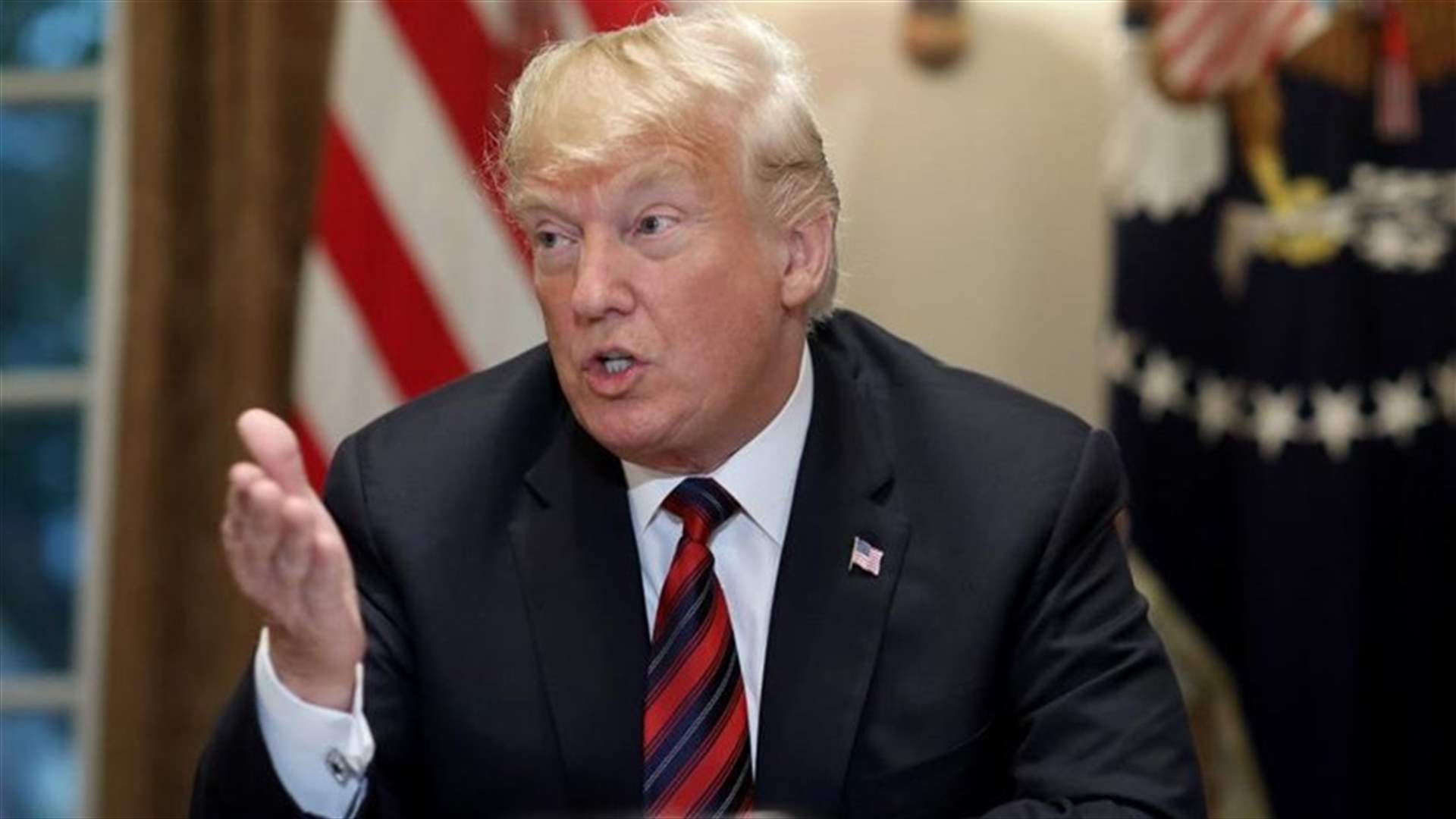 Trump denies media report he is considering Webb for Pentagon chief
