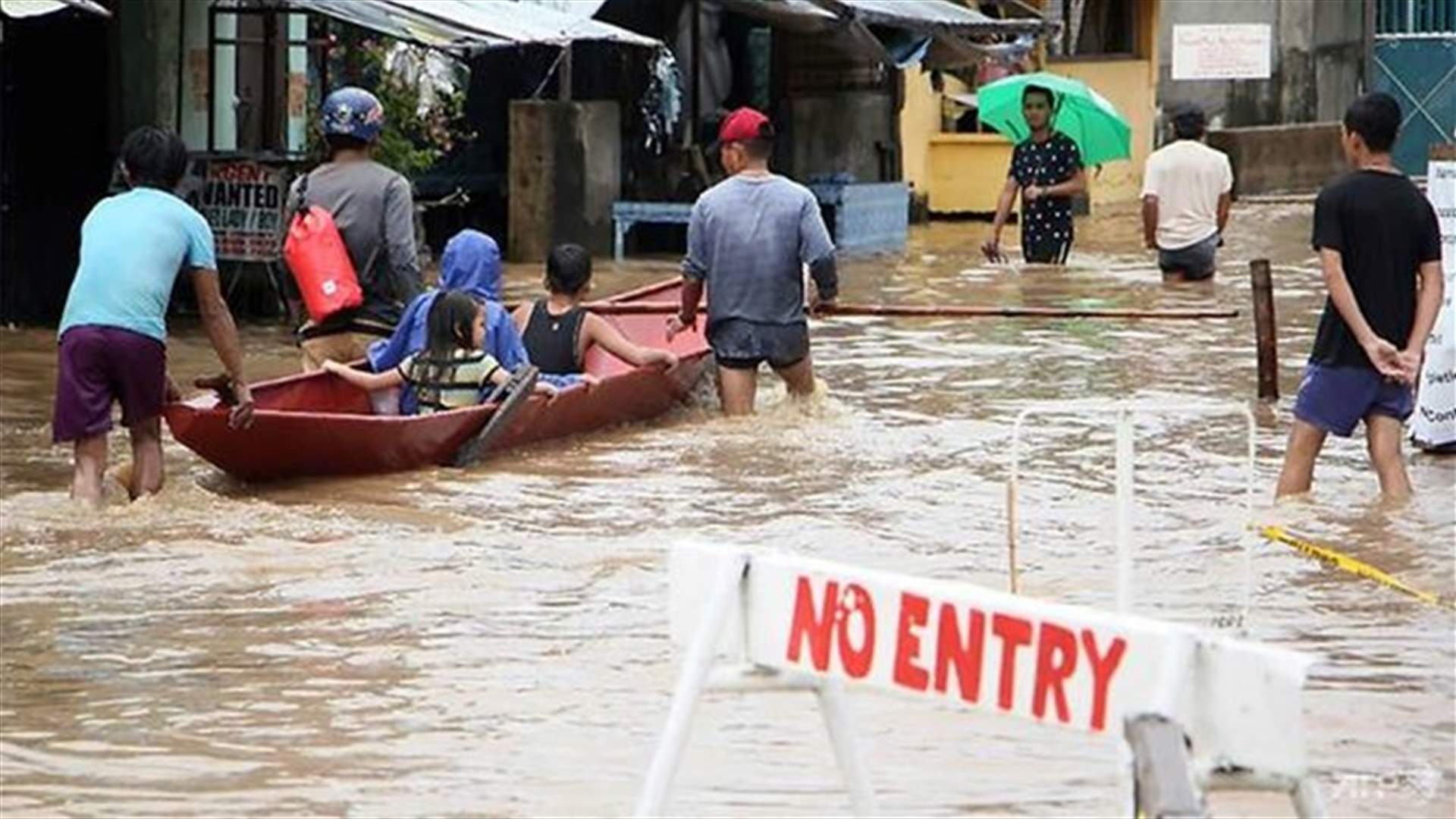 126 قتيلا حصيلة العاصفة في الفيليبين...
