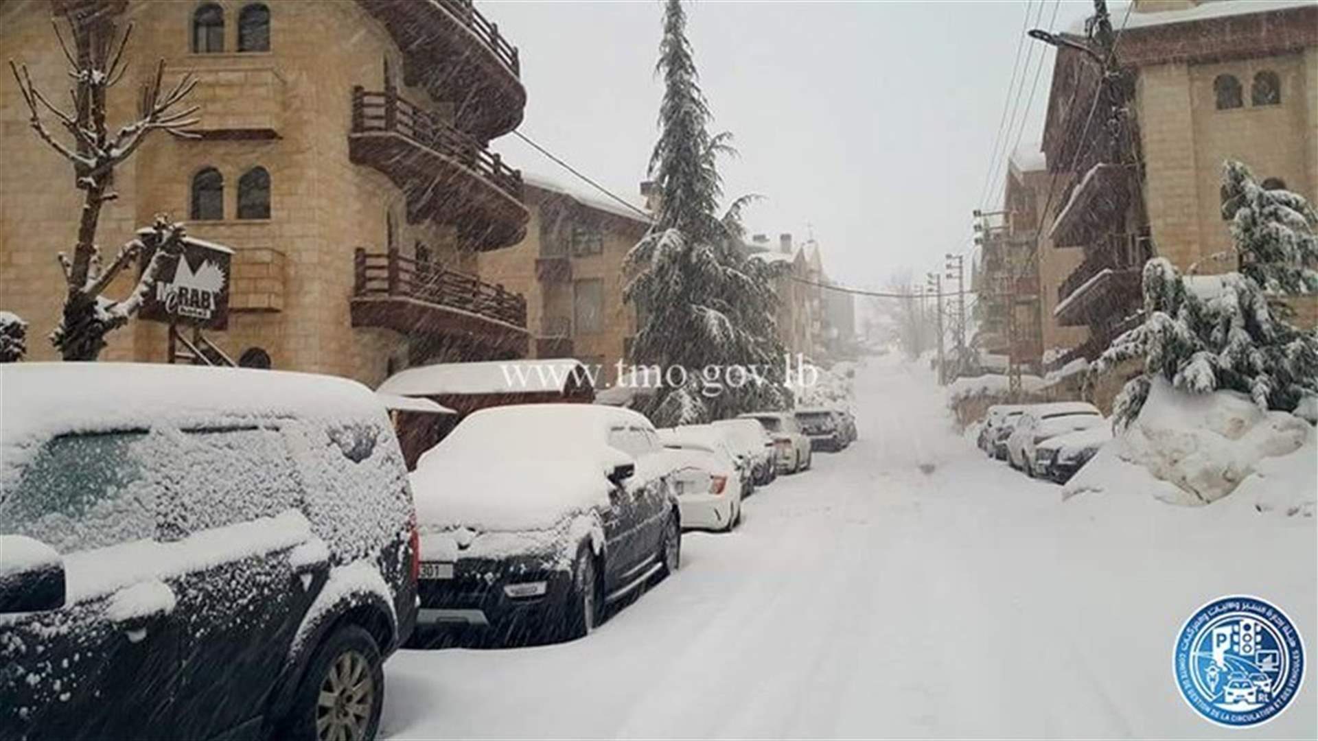 Roads closed due to heavy snow