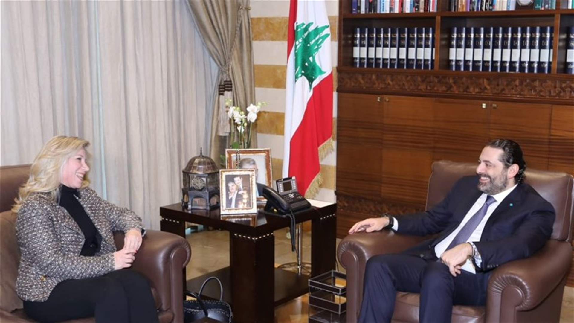 ماذا غرّد الحريري عن رولا الطبش؟