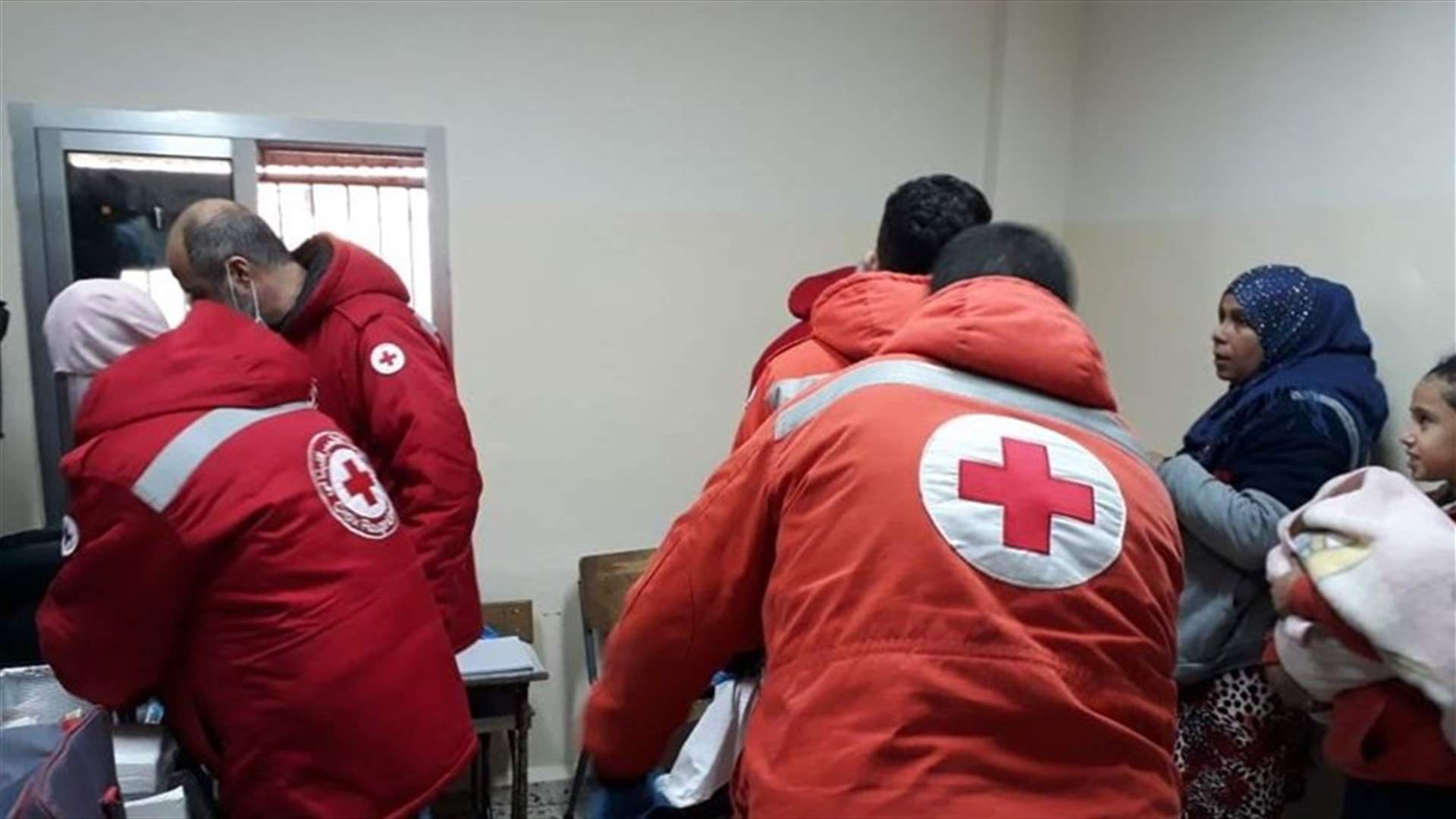 خدمات الصليب الأحمر في العاصفة: تلبية 534 مهمة اسعاف وتوزيع 118 وحدة دم