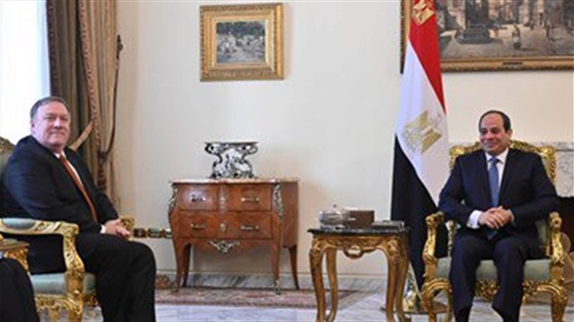 US Secretary of State Pompeo meets Egyptian President Sisi – [PHOTO]