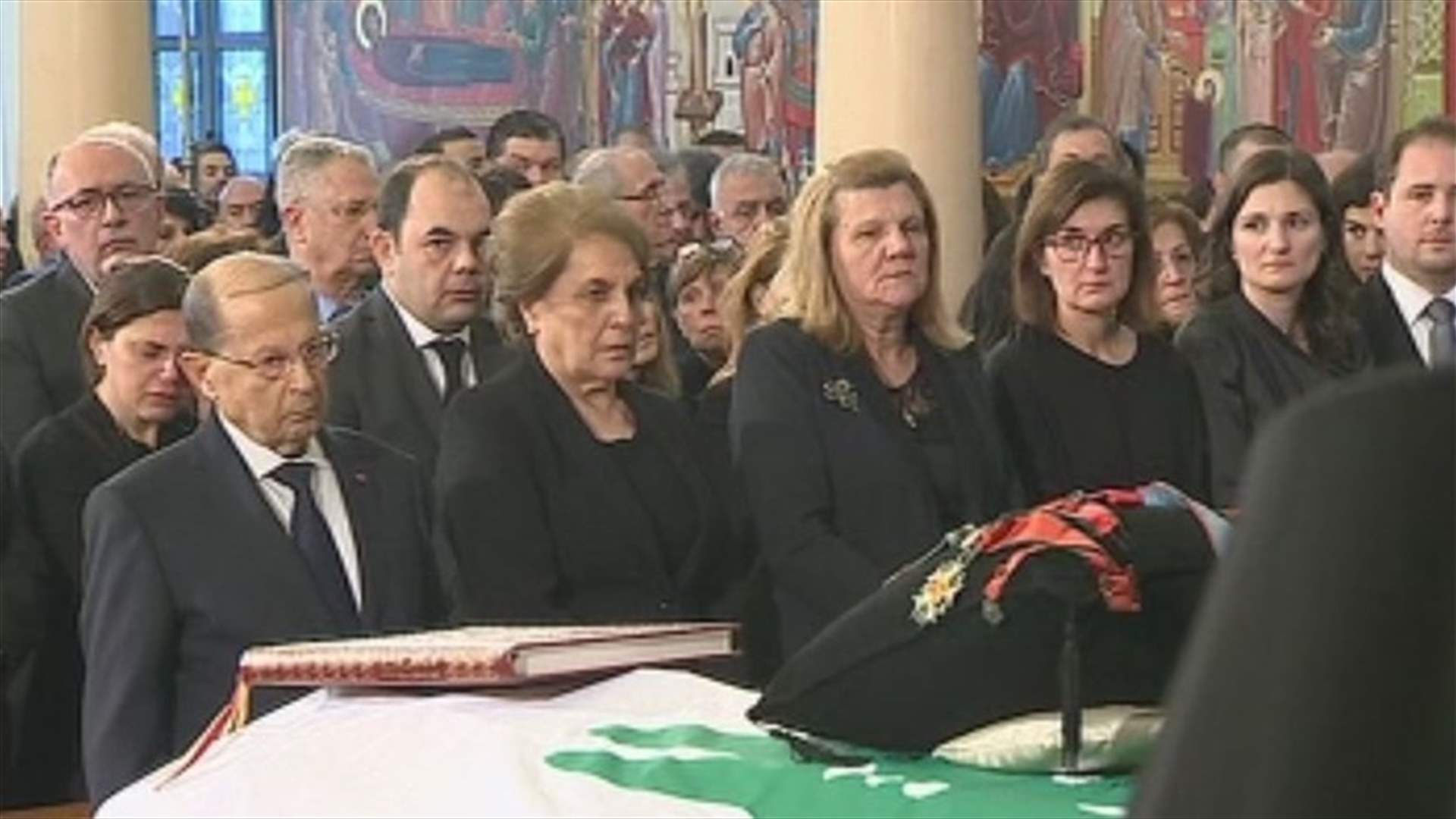 النائب السابق ادغار معلوف يوارى الثرى اليوم