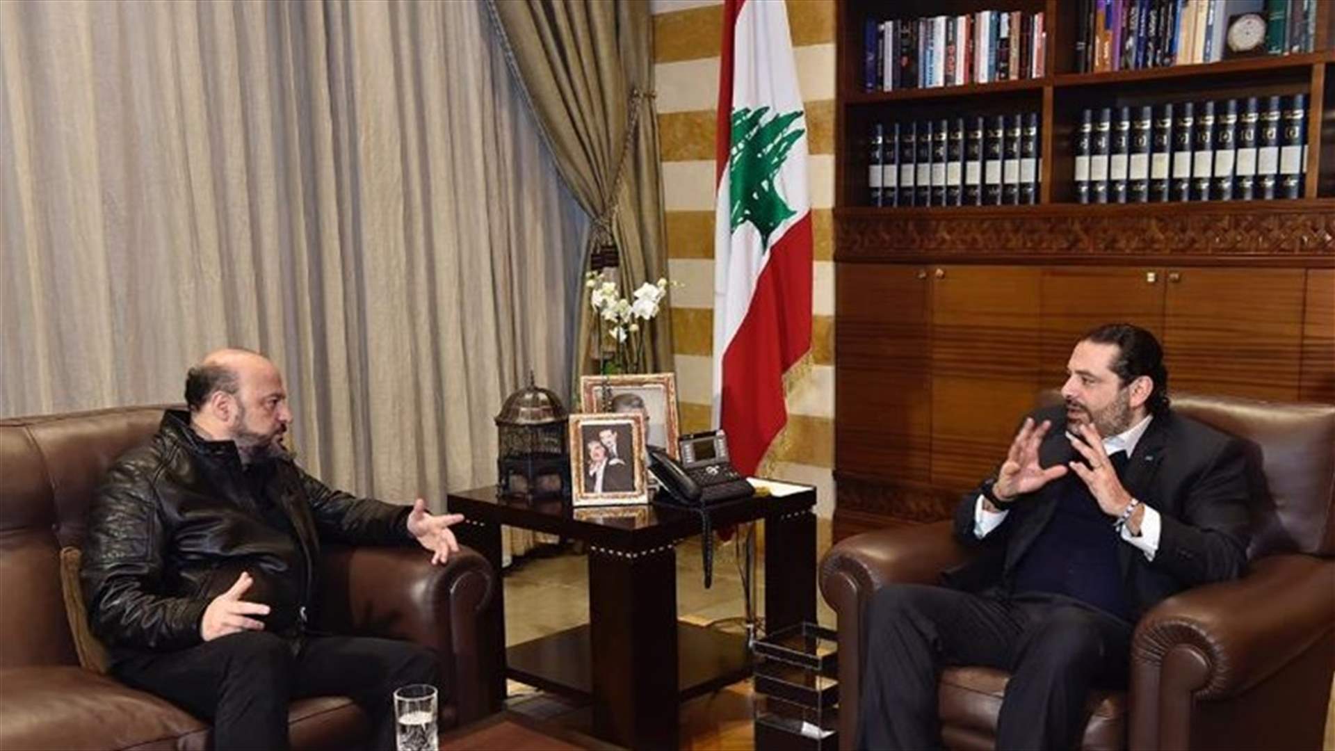 الحريري يلتقي الرياشي في بيت الوسط