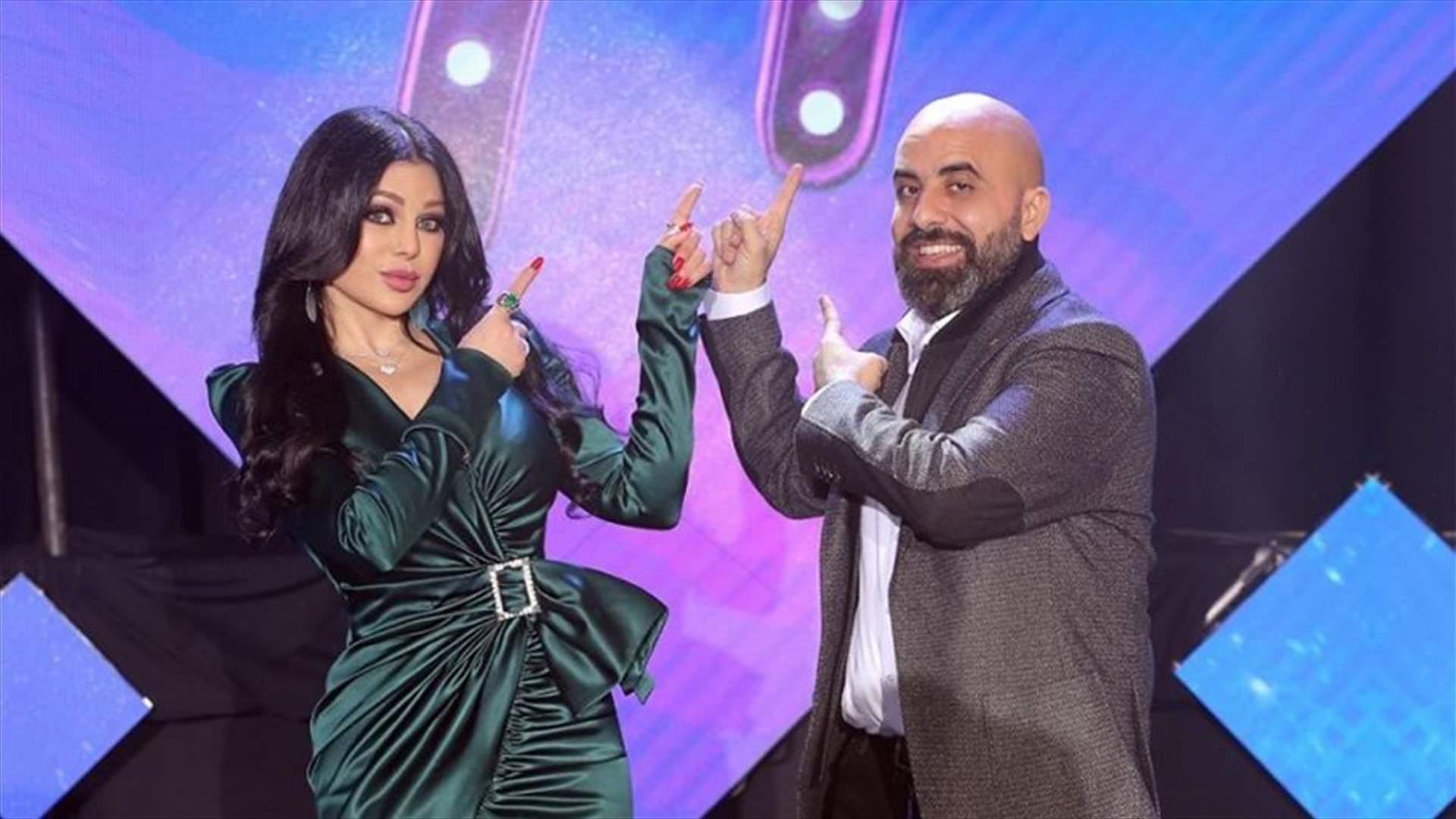 وردة هيفاء وهبي الحمراء تثير التساؤلات.. هل هي مغرومة وما هي مواصفات حبيبها؟ (فيديو)