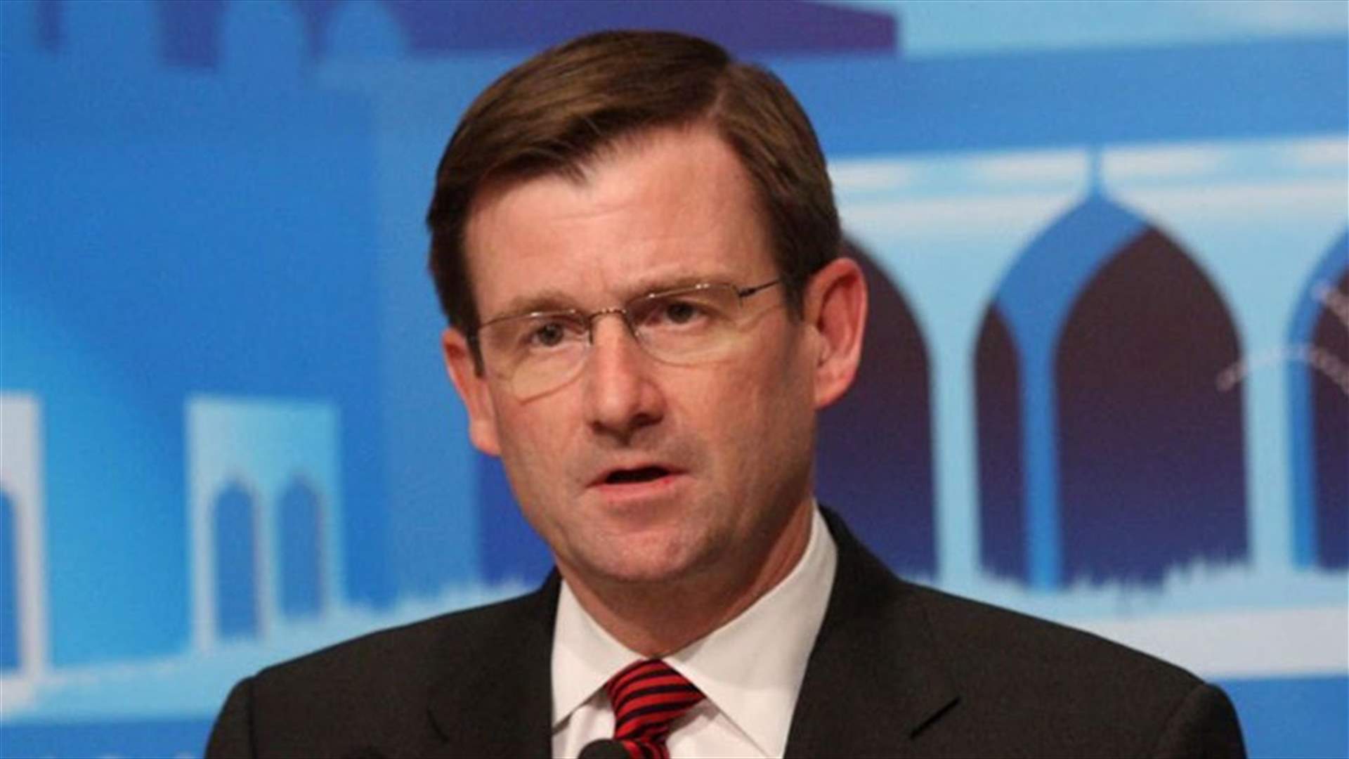 David Hale arrives in Beirut