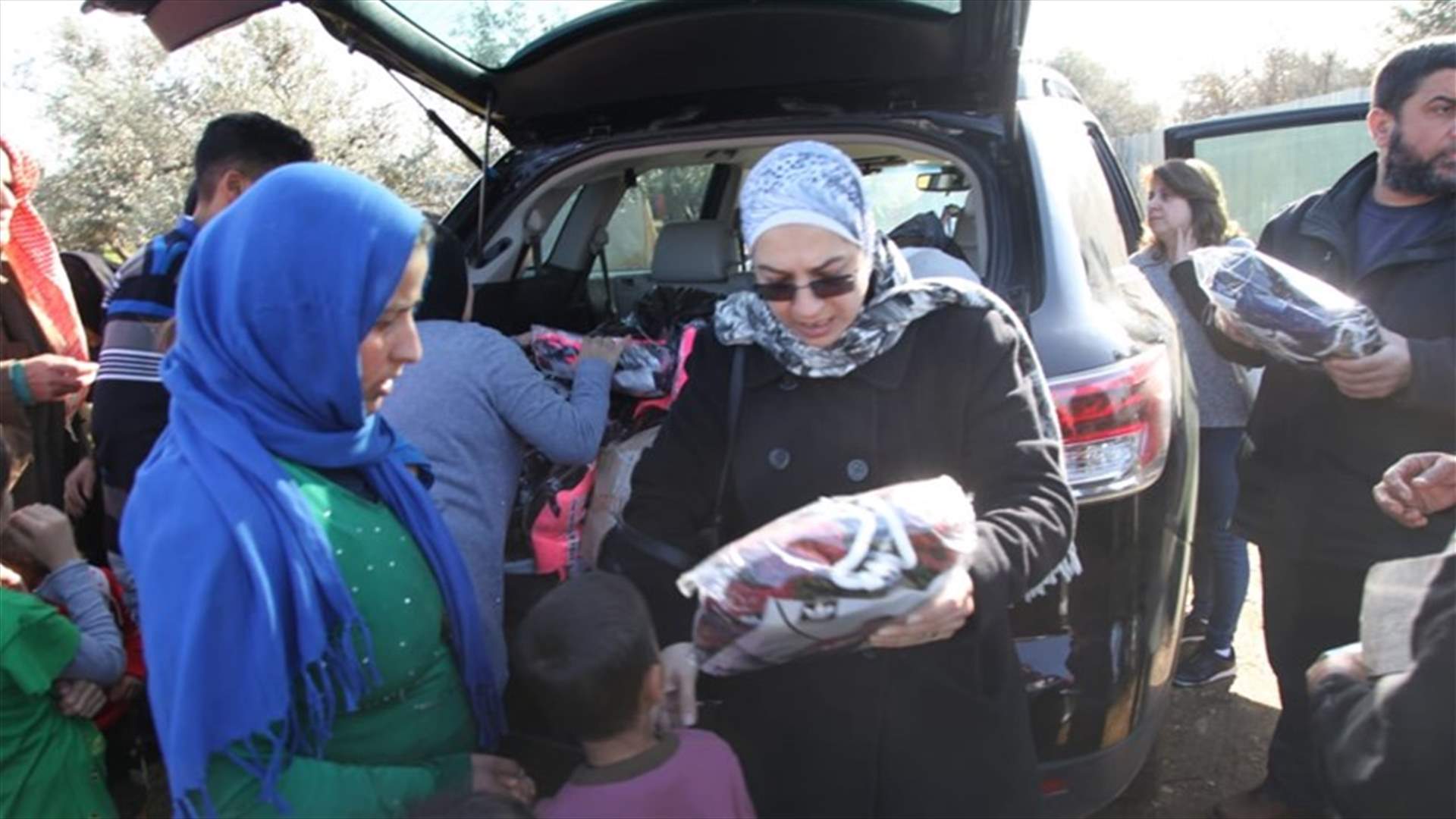 حملة إغاثة عاجلة للنازحين السوريين في طرابلس