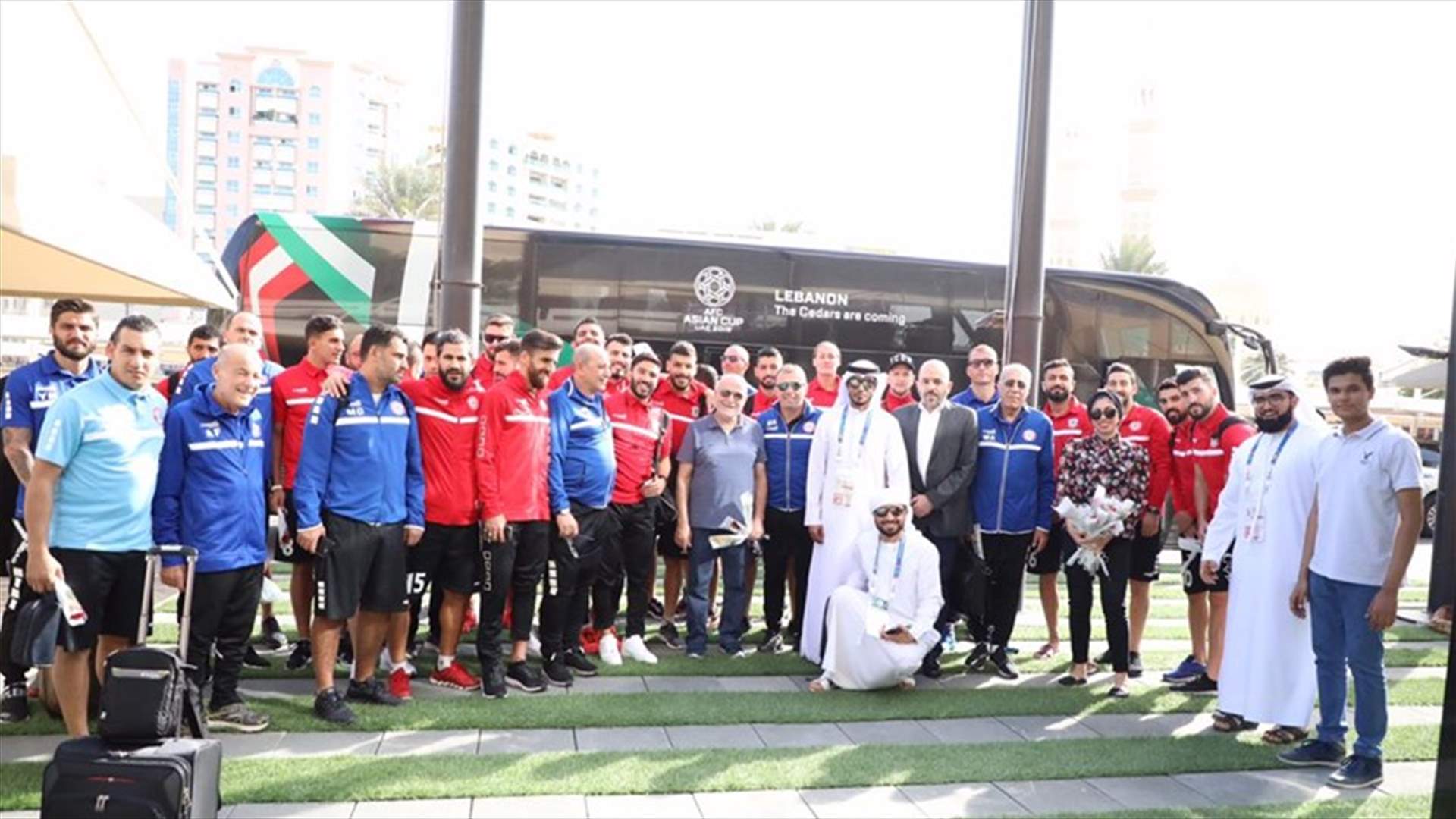 المنتخب اللبناني لكرة القدم يتحضّر لكوريا الشمالية في الشارقة