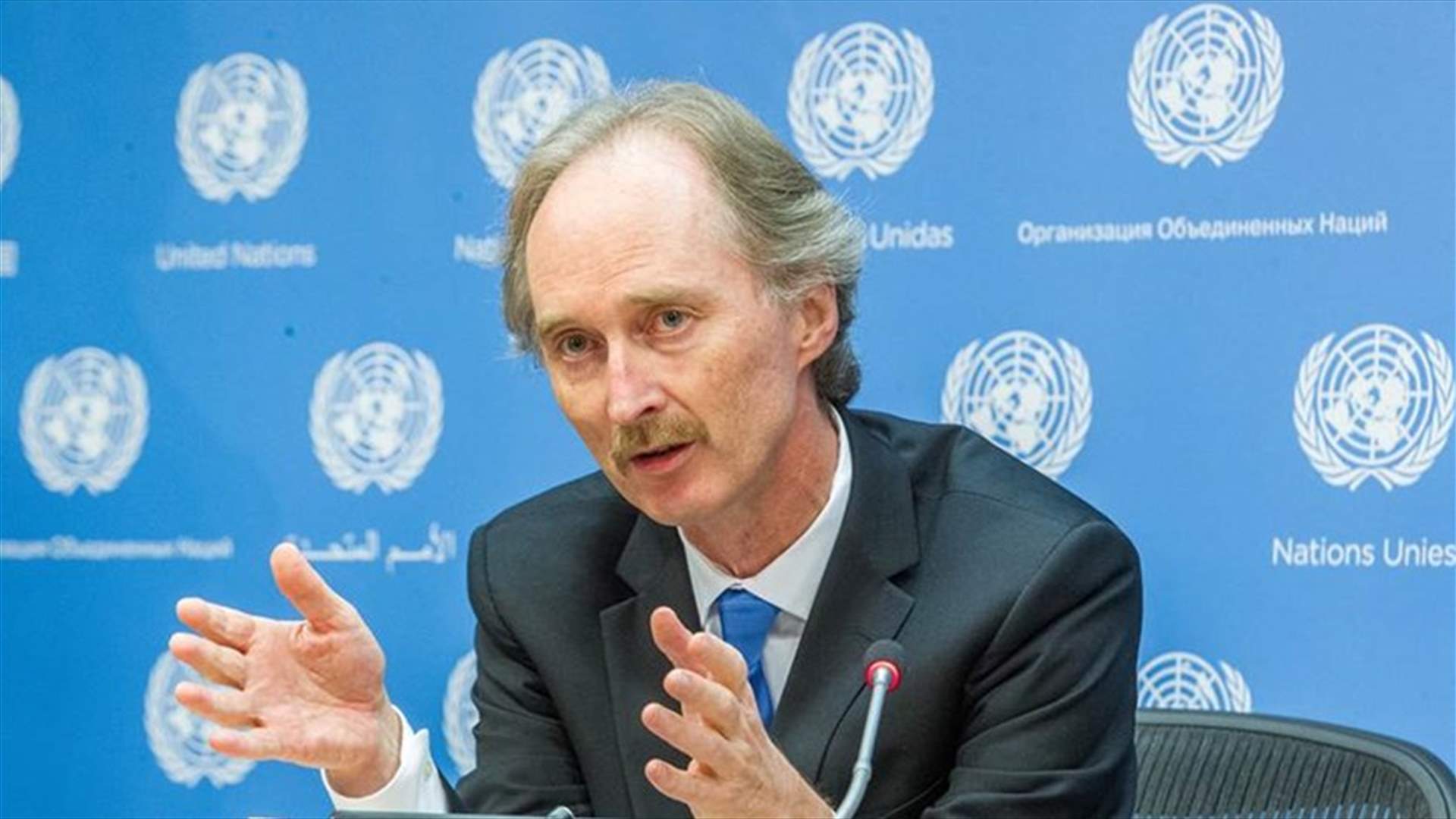 المبعوث الأممي الجديد إلى سوريا يصل دمشق في أول زيارة منذ تعيينه