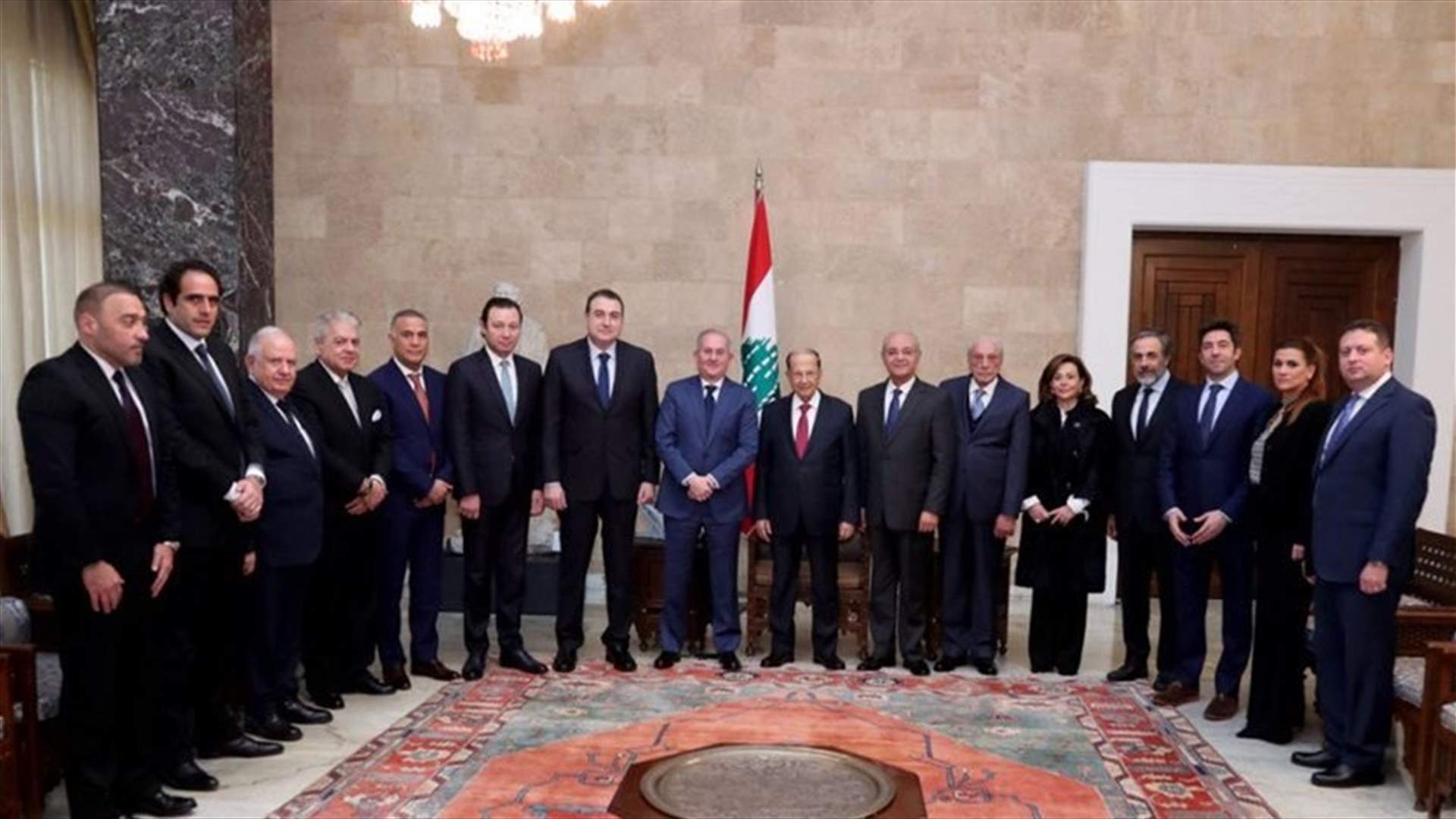Aoun says Baabda meeting on Sunday was held to clear confusion over financial reality