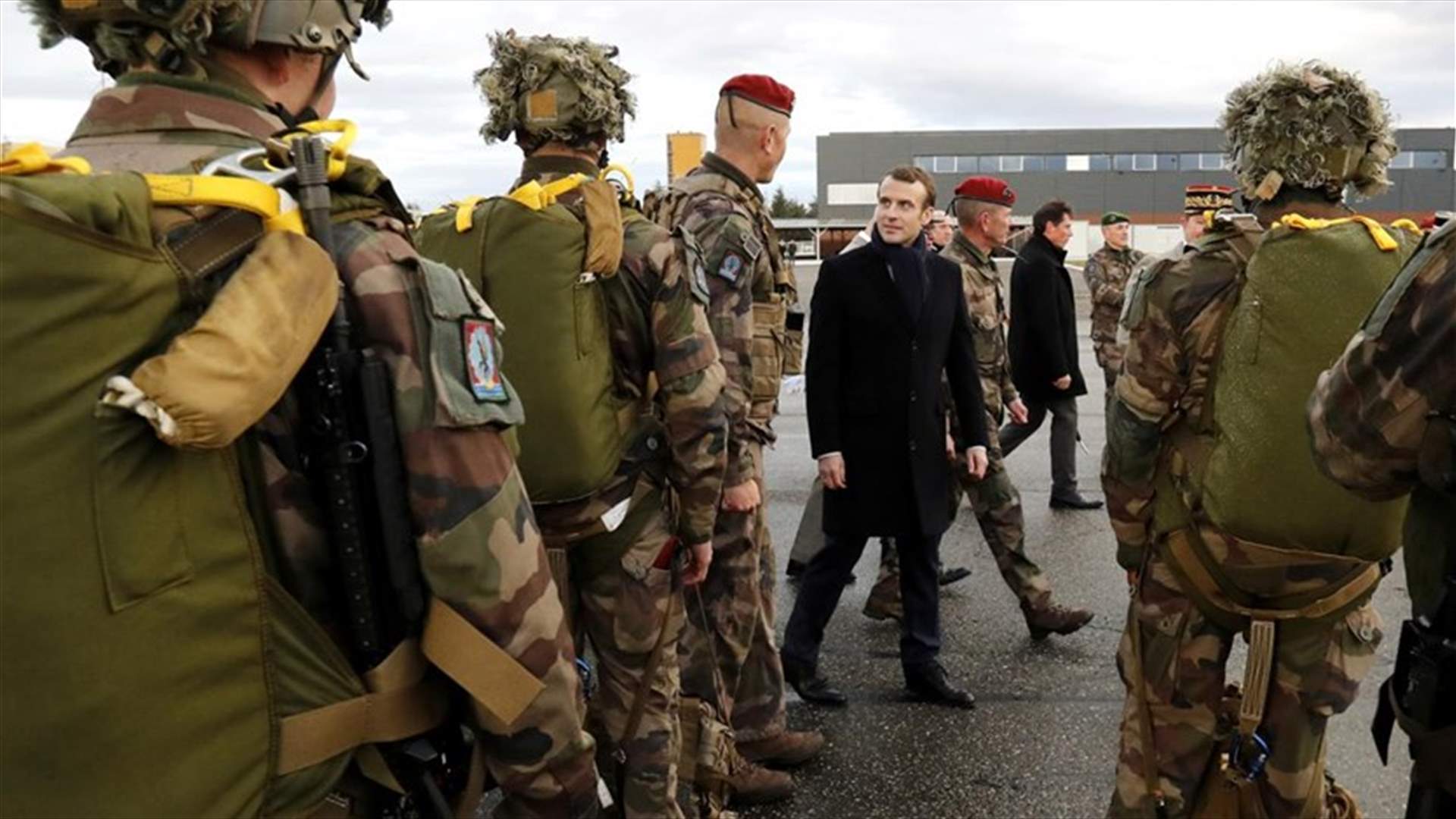 French military to continue Islamic State fight in Levant - Macron