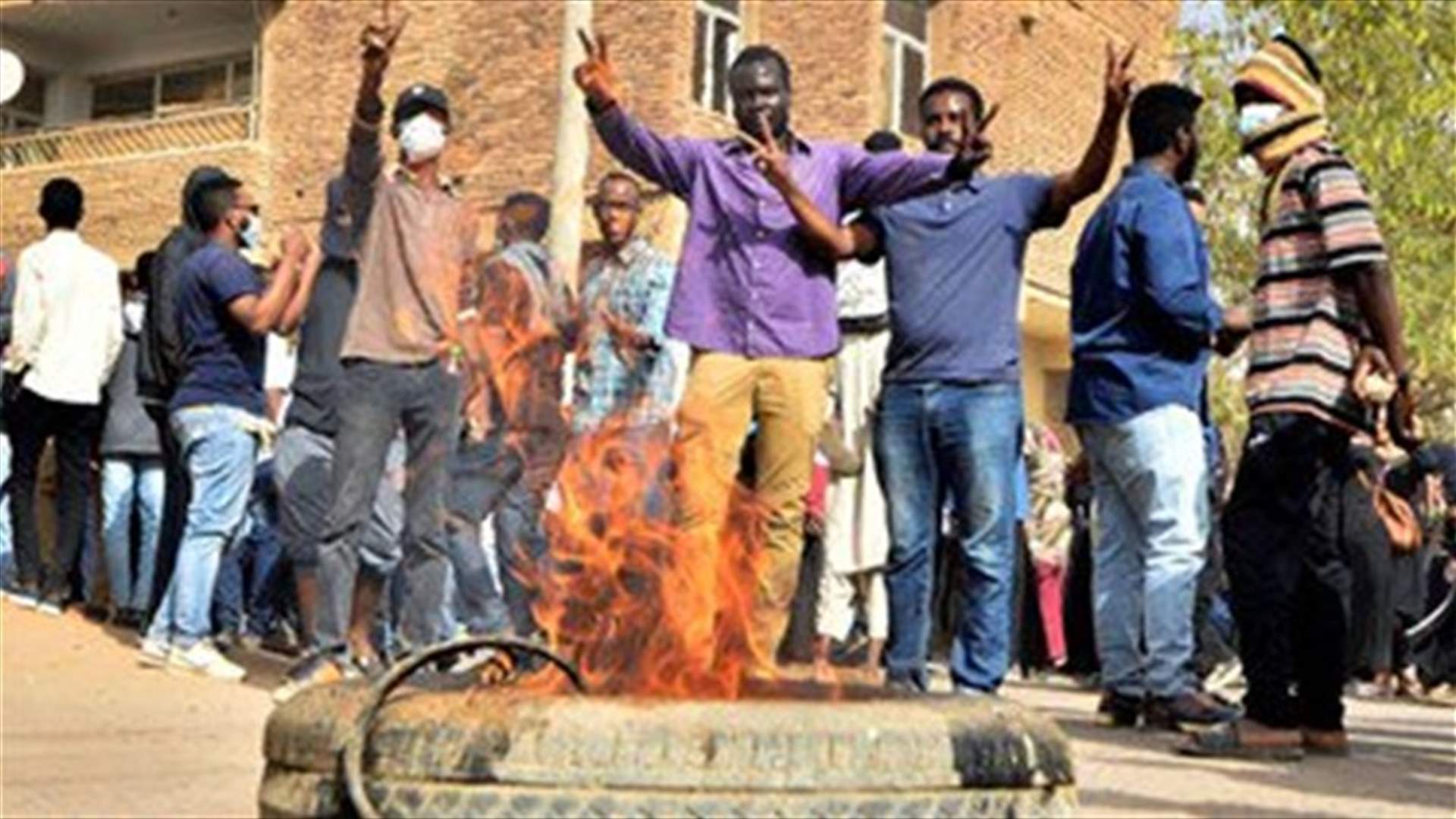 Sudan police shoot live fire outside home of dead protester - witness