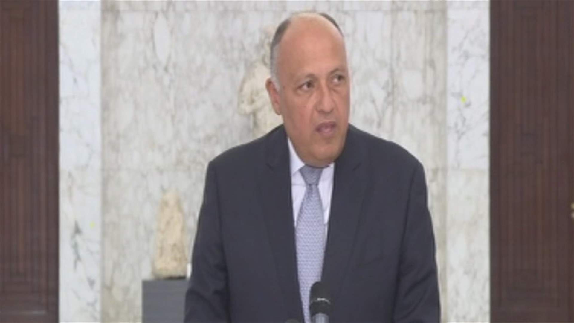 وزير الخارجية المصري من عين التينة: سنستمر بالتواصل مع كافة الأطياف السياسية