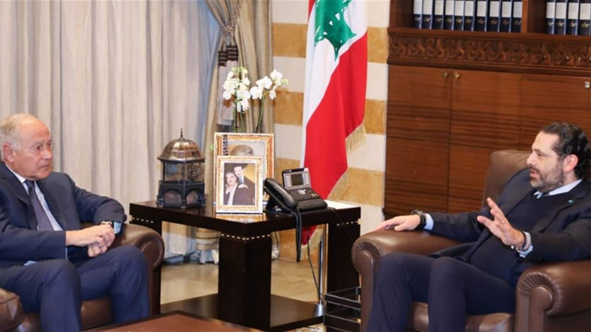 أبو الغيط من بيت الوسط: تشكيل الحكومة يؤكد استقرار لبنان