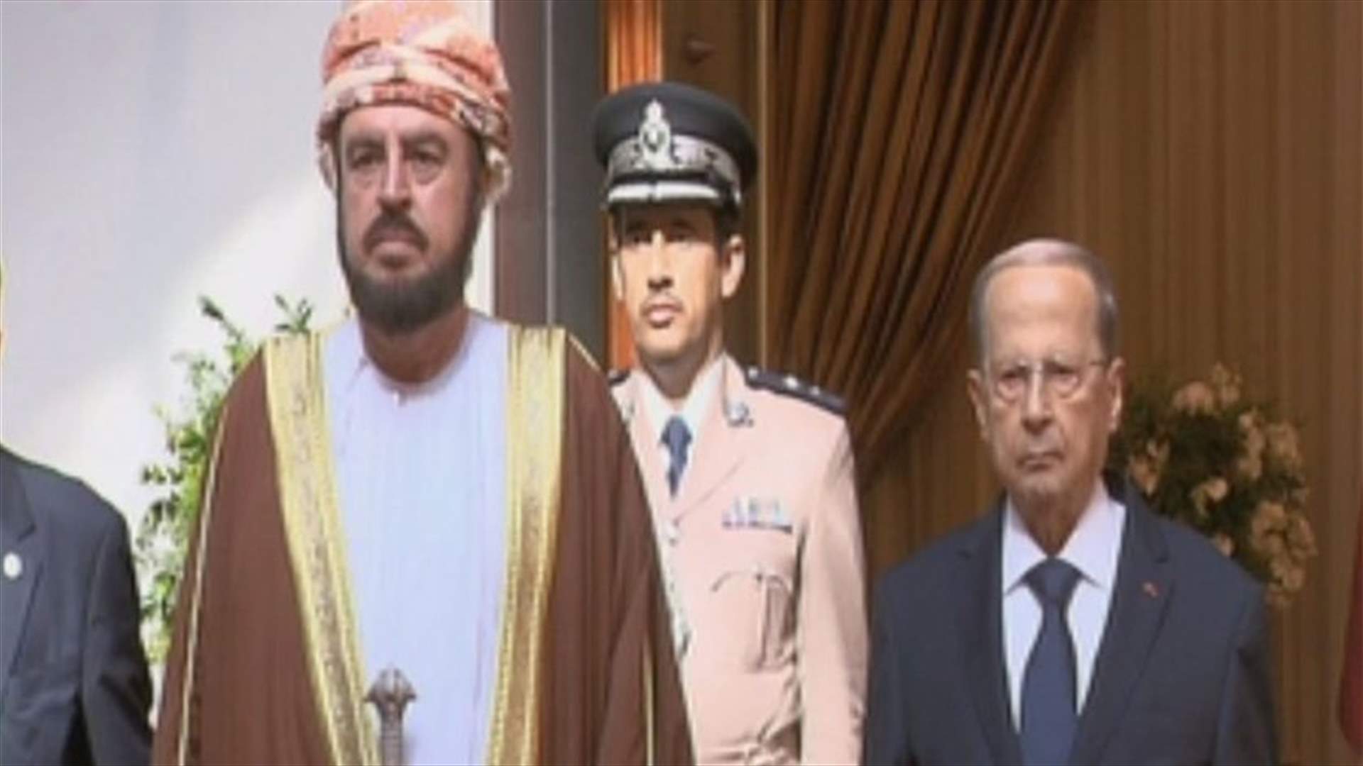 President Aoun welcomes personal representative of Sultan Qaboos